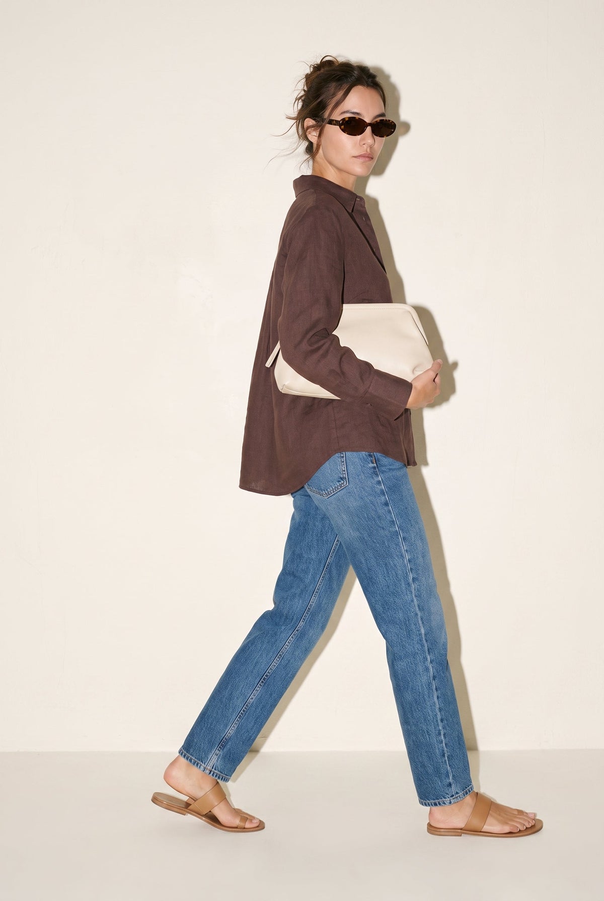 Aurora Blouse Brown Mus & Bombon