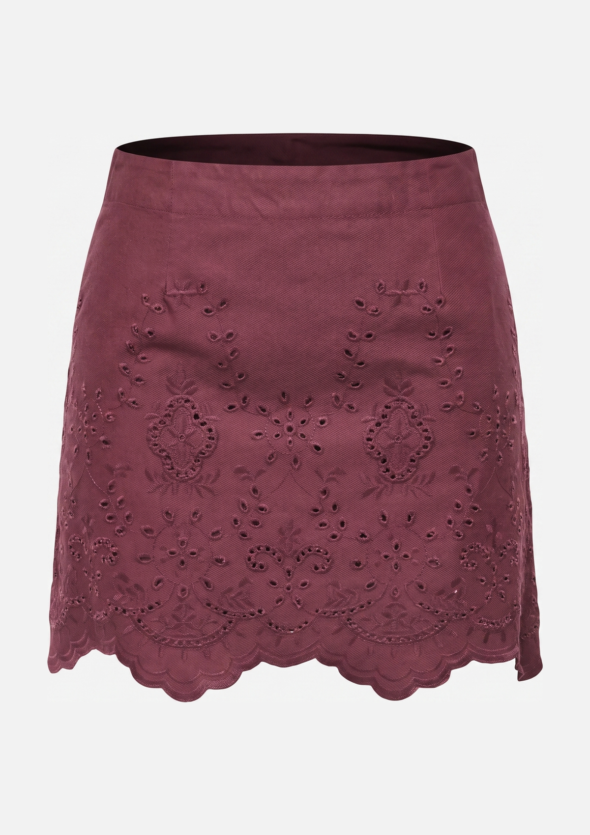 Onlreya Hw Bro Anglaise Mini Skirt