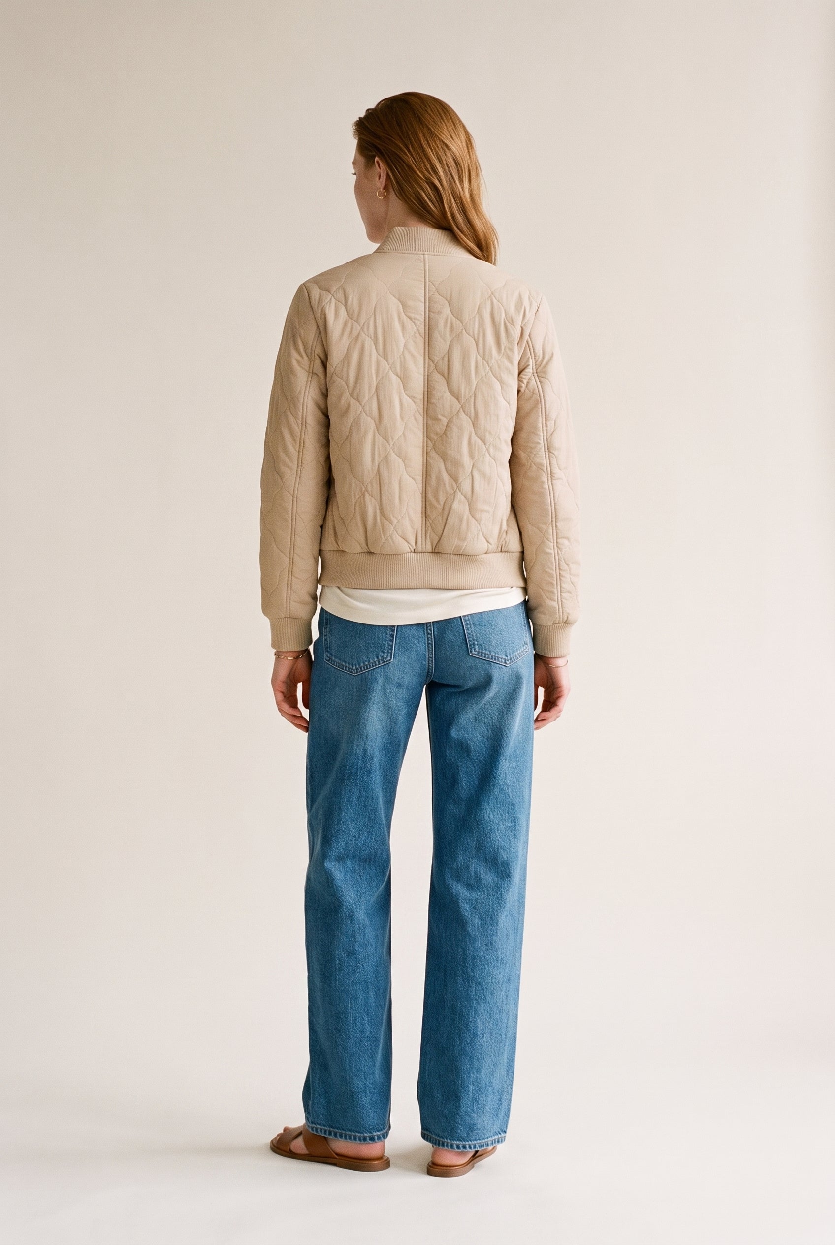 Quilted Reversible Bomber