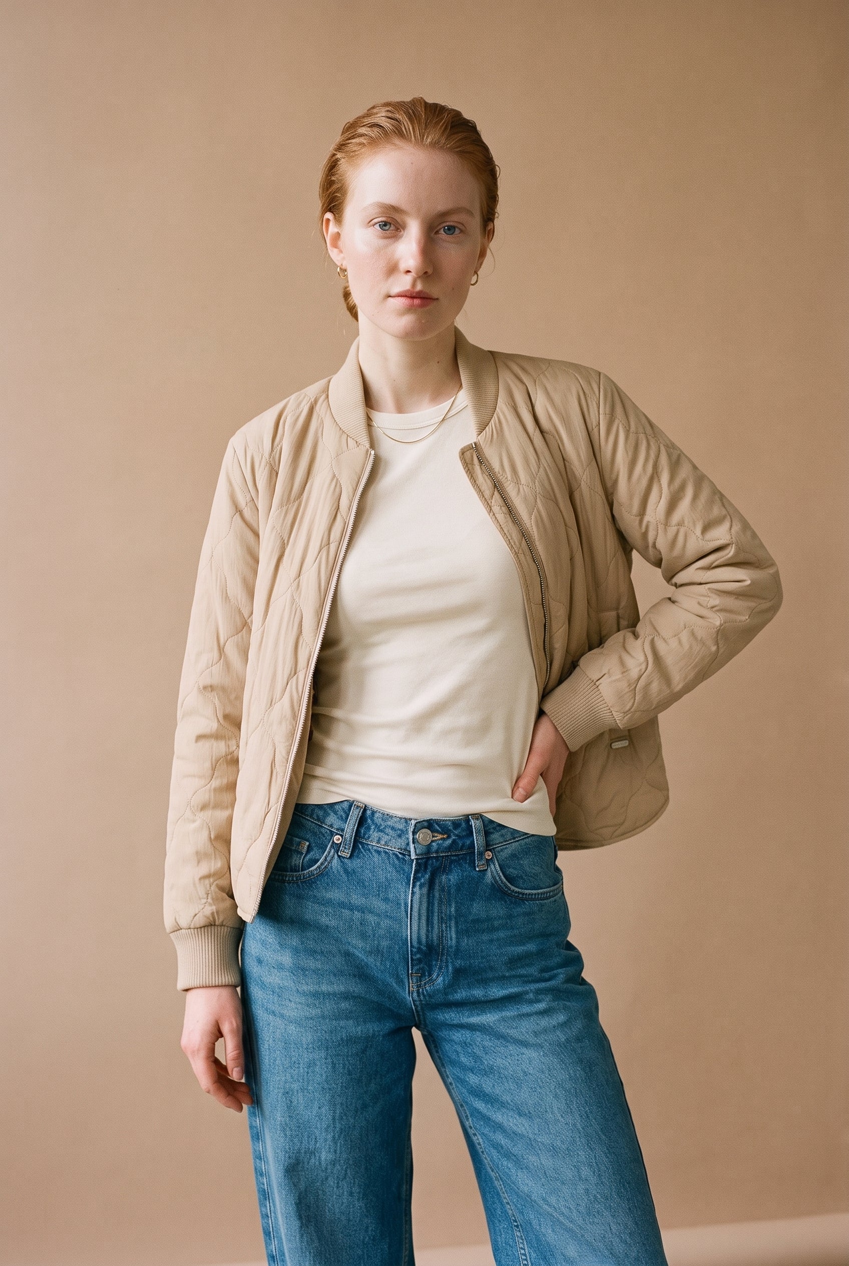 Quilted Reversible Bomber