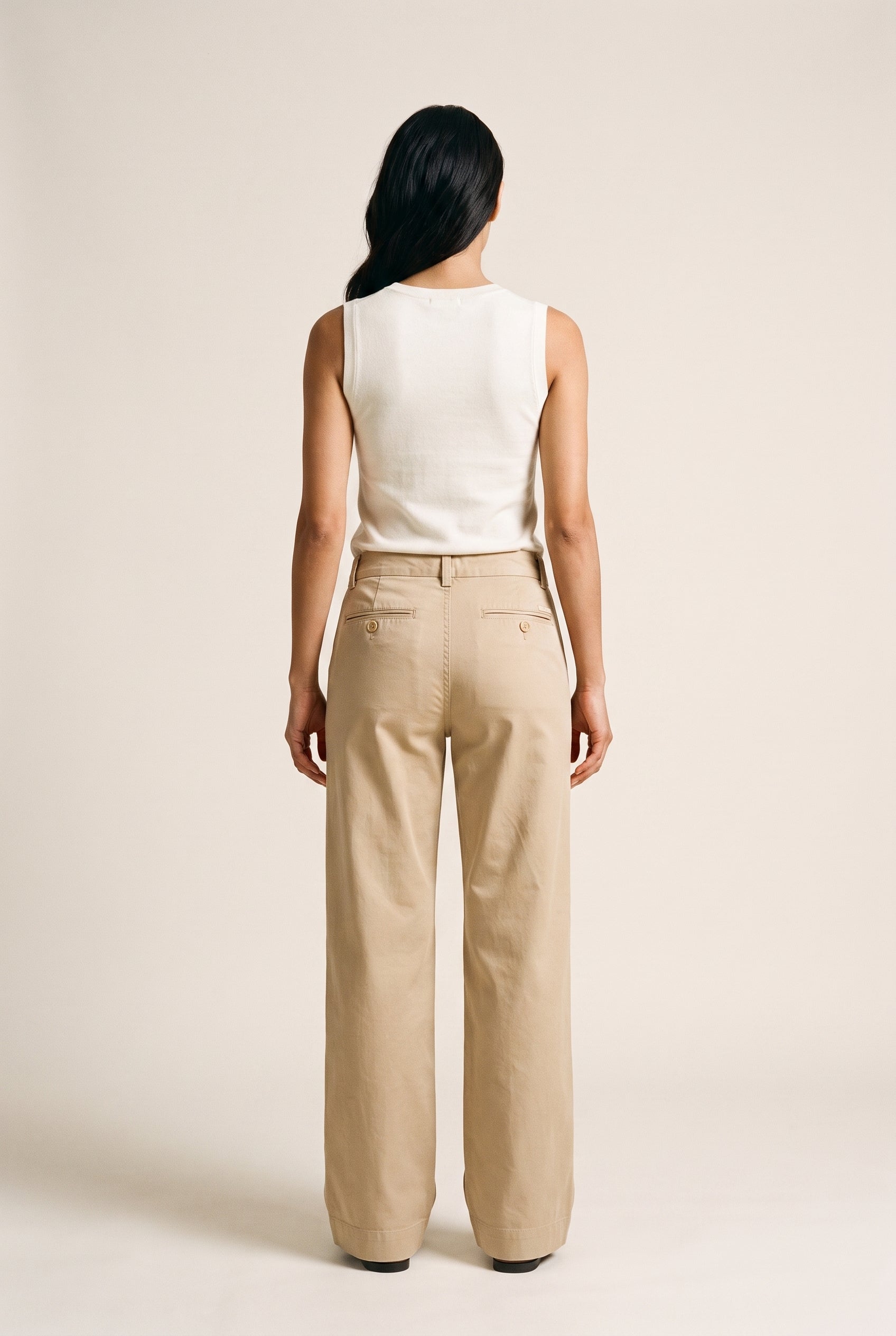 Cleo - High-Rise Wide Leg Work