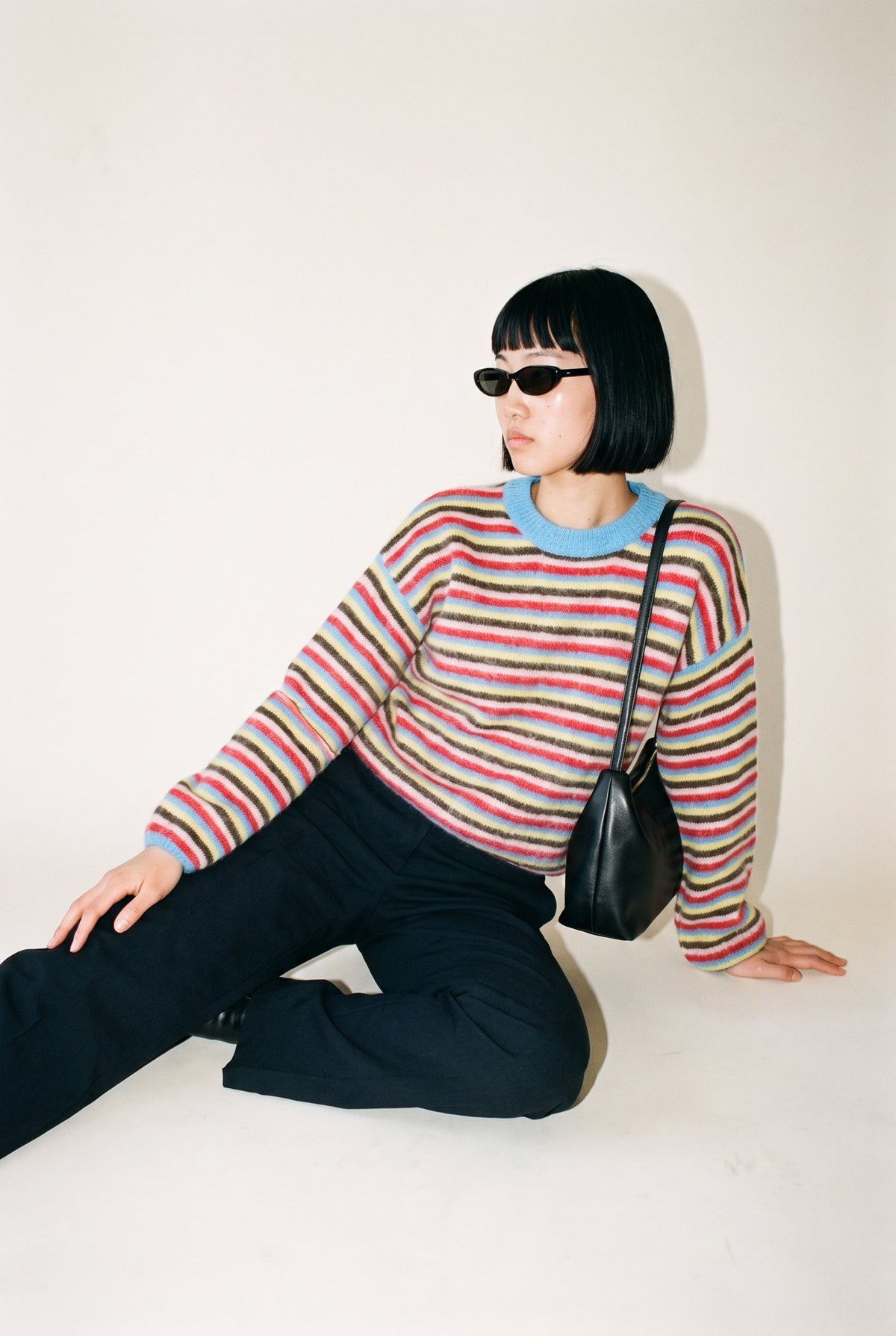 Pcada Ls O-Neck Knit Bc Pieces