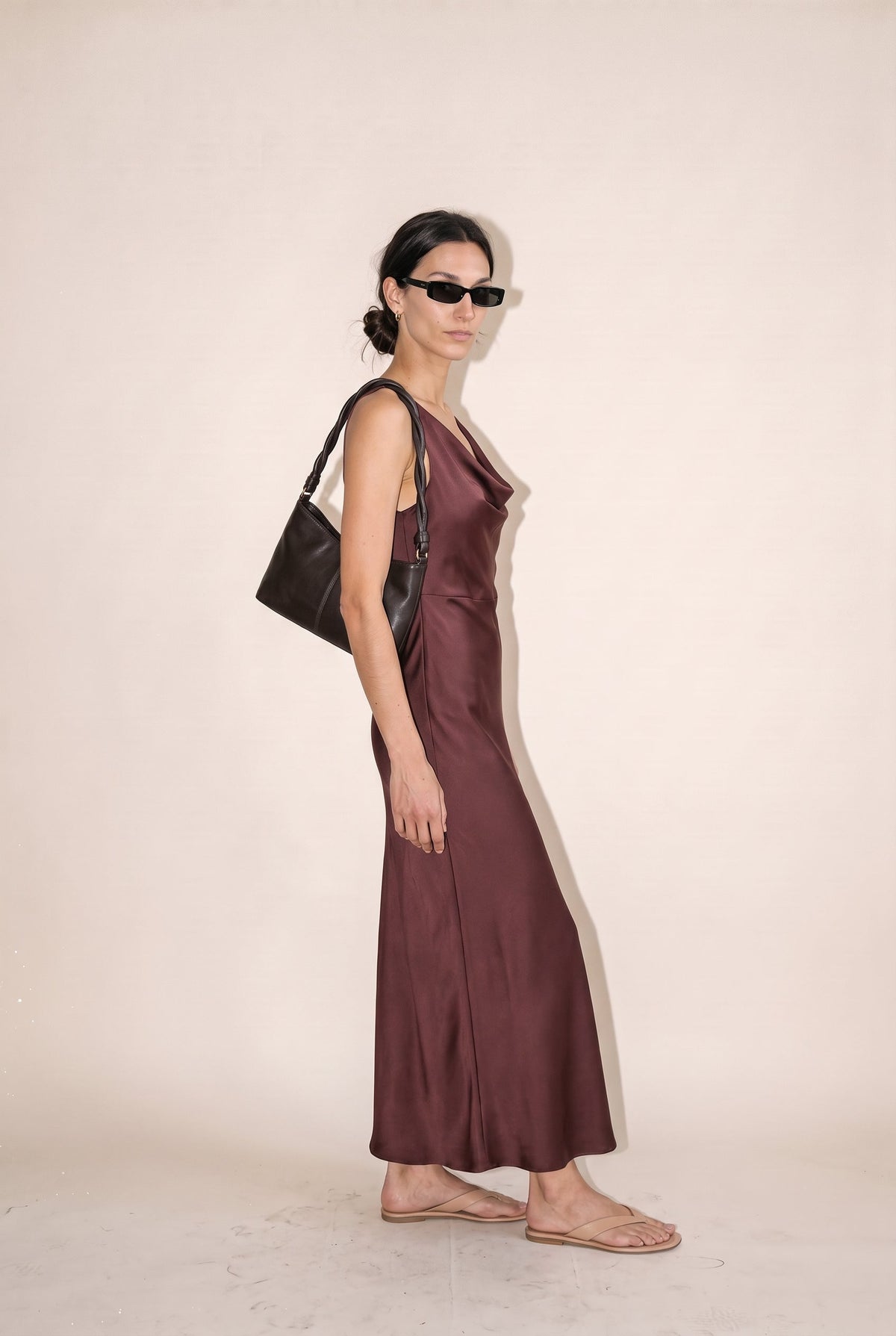Vmmailka Sl Tie Ankle Dress Exp Vero Moda