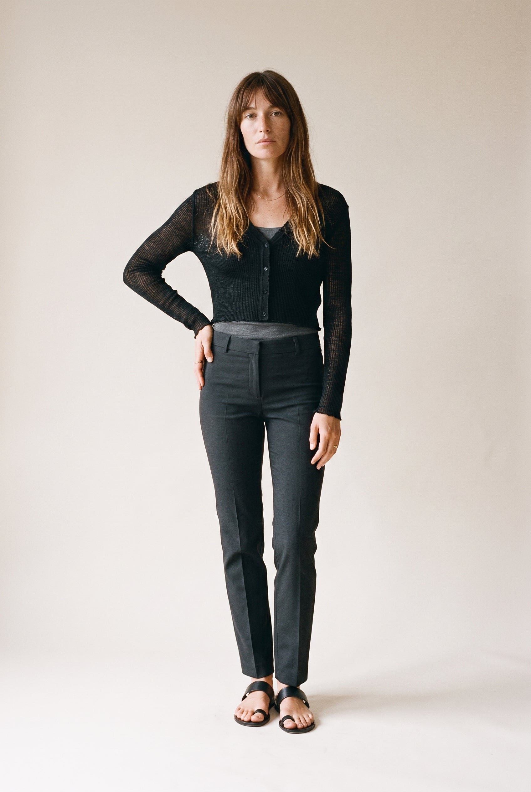 The Minimal Muse V-Neck Sweater