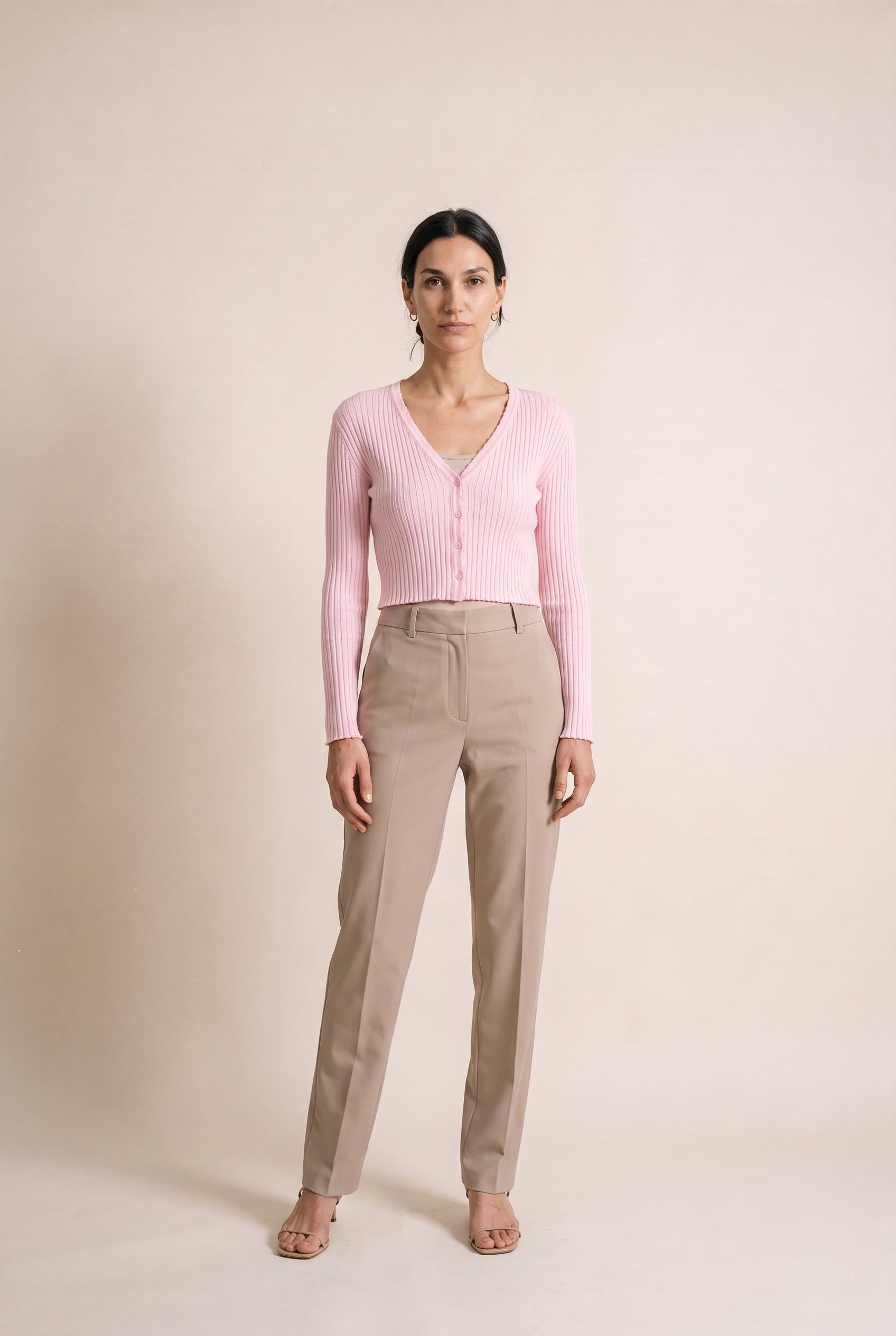 The Minimal Muse V-Neck Sweater