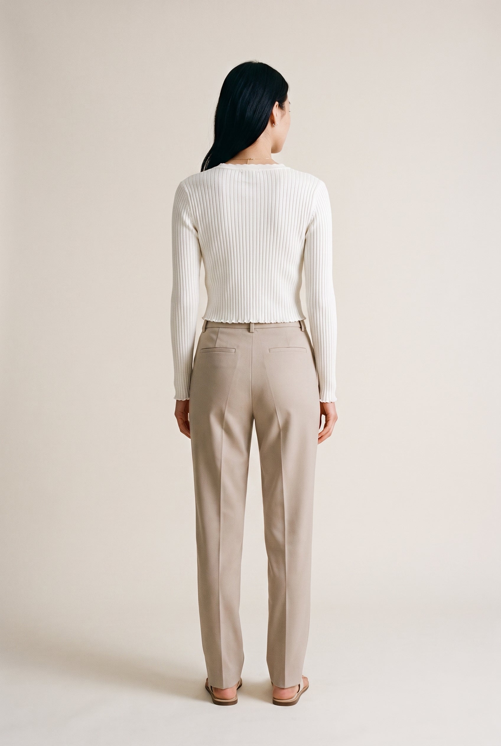 The Minimal Muse V-Neck Sweater