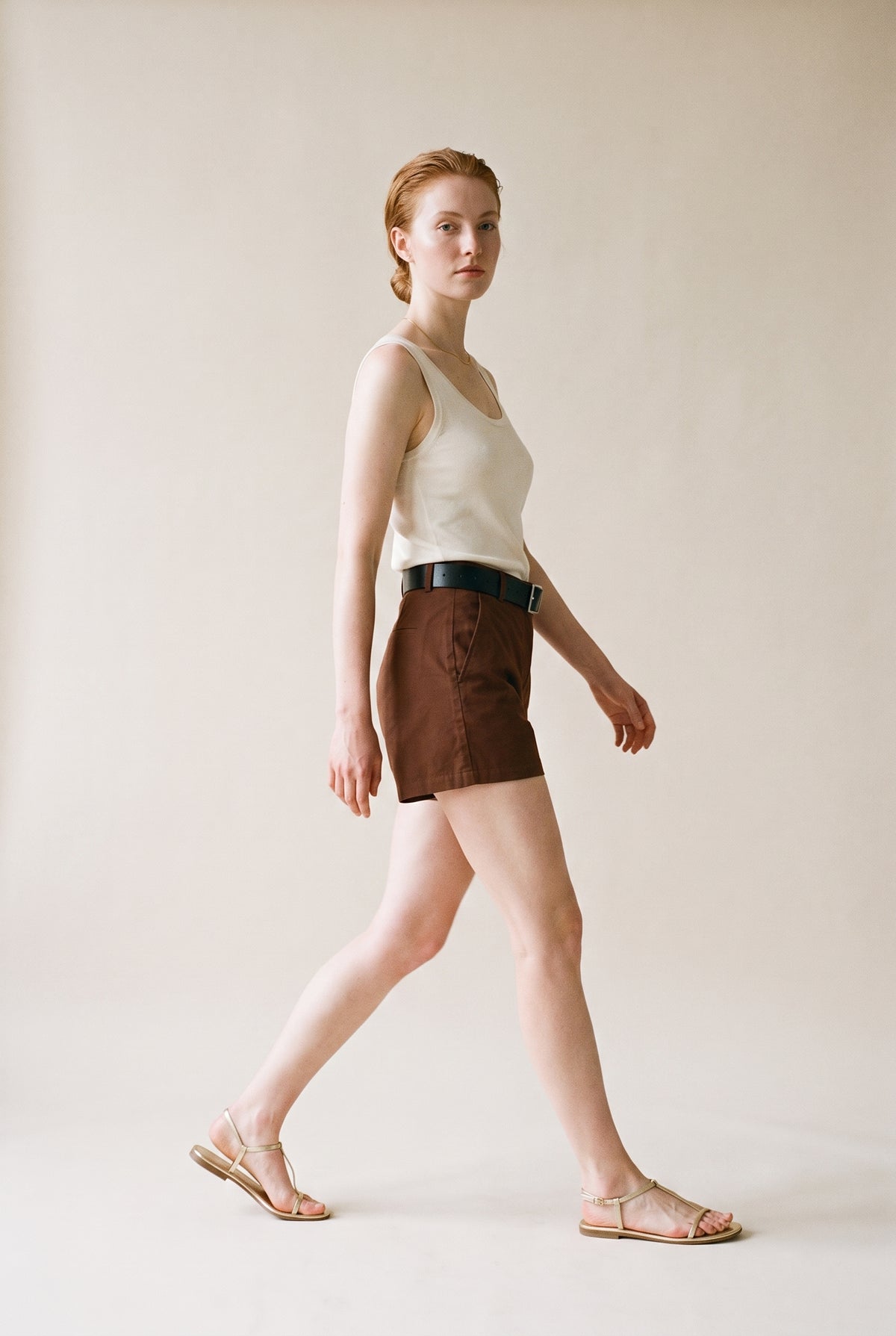 Relaxed Shorts Coffee