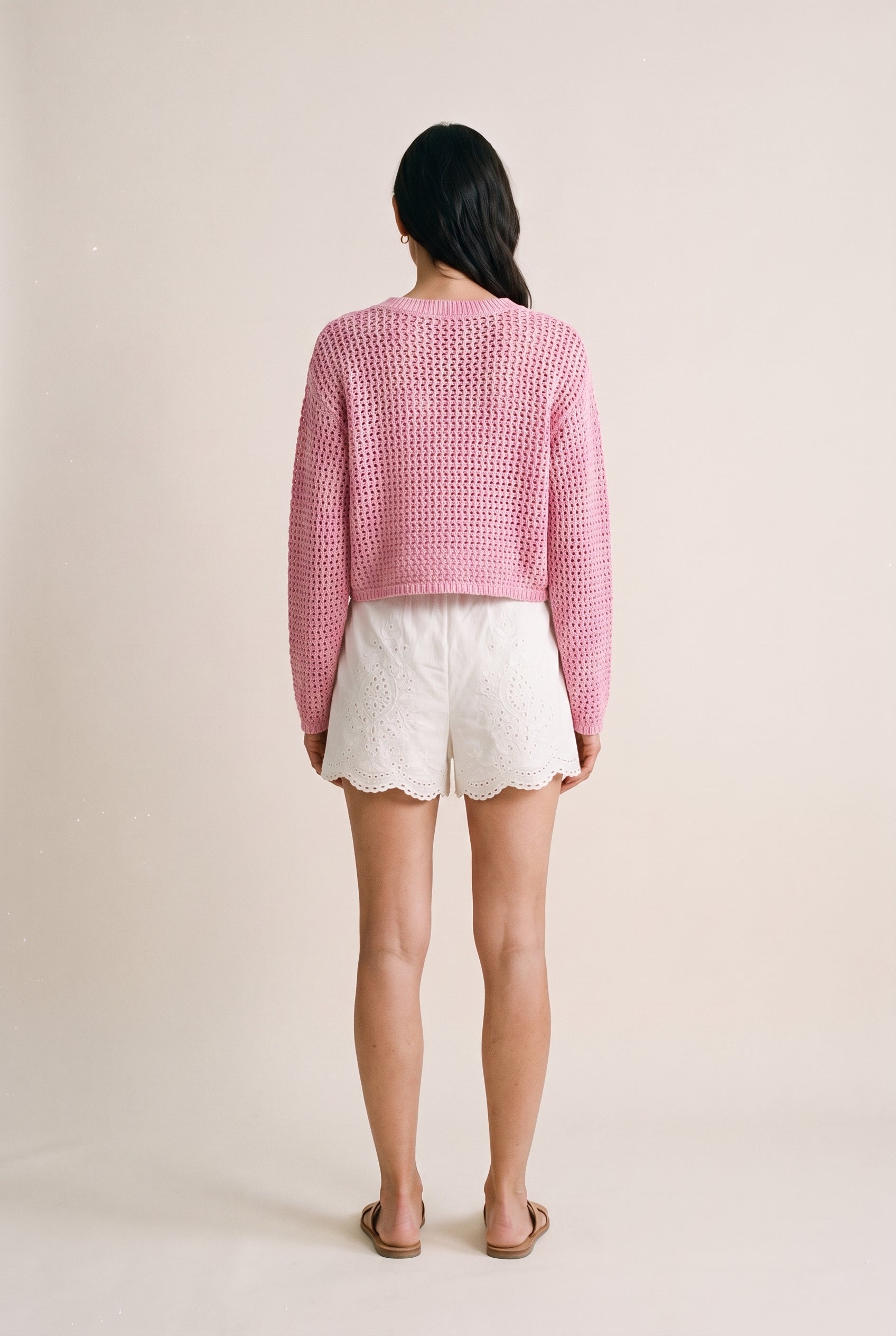 Lily Shorts White