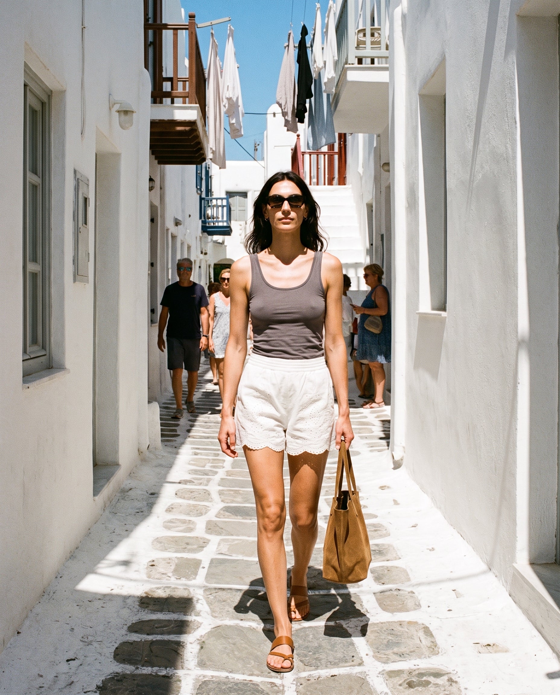 Lily Shorts White