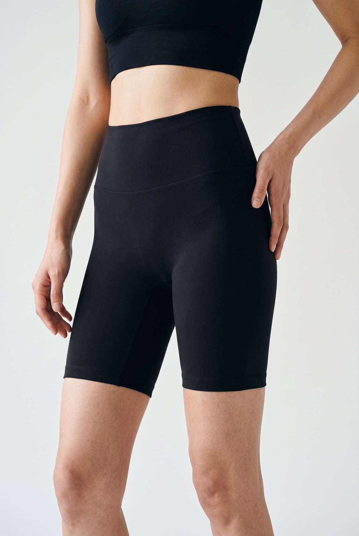 Minimalist Seamless Activewear Mini Shorts Slow High