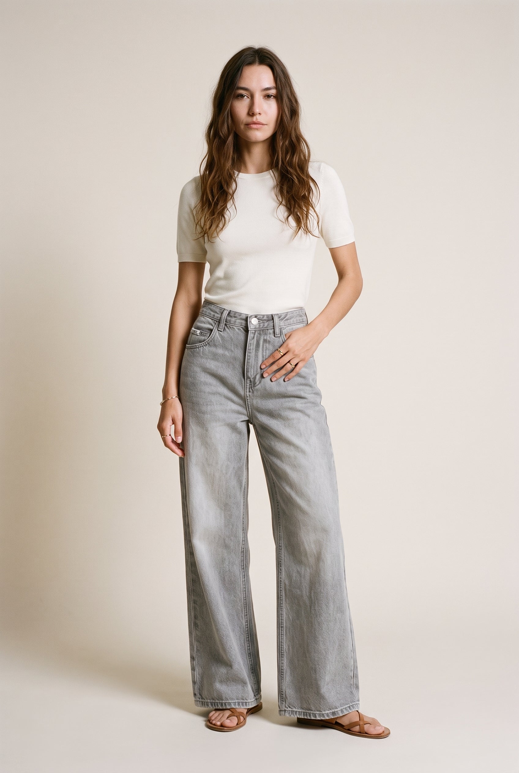 Relaxed Straight Pants