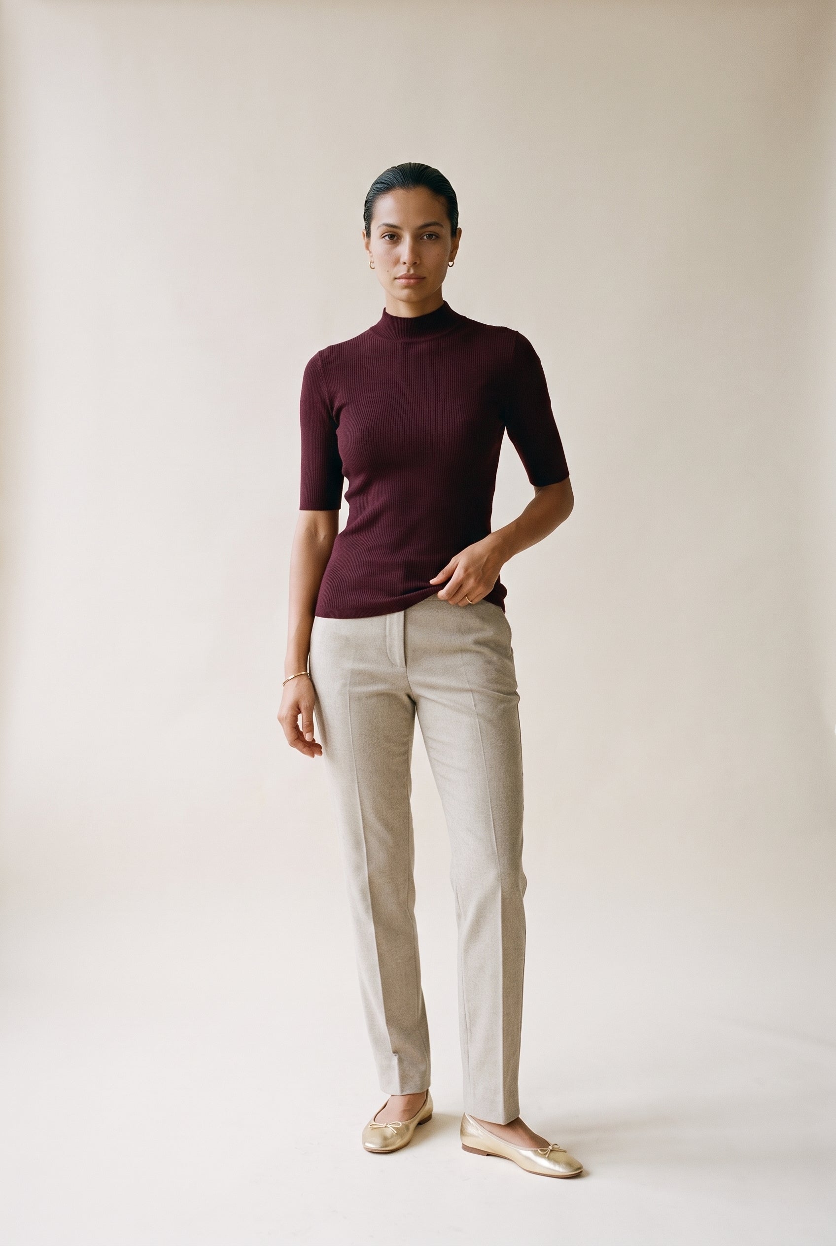 Soft Knit Bardot Top