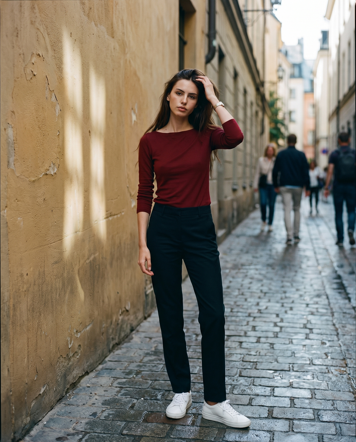 The Minimal Muse Long Tee audrey