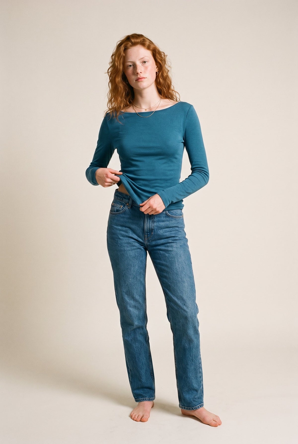 The Minimal Muse Long Tee audrey