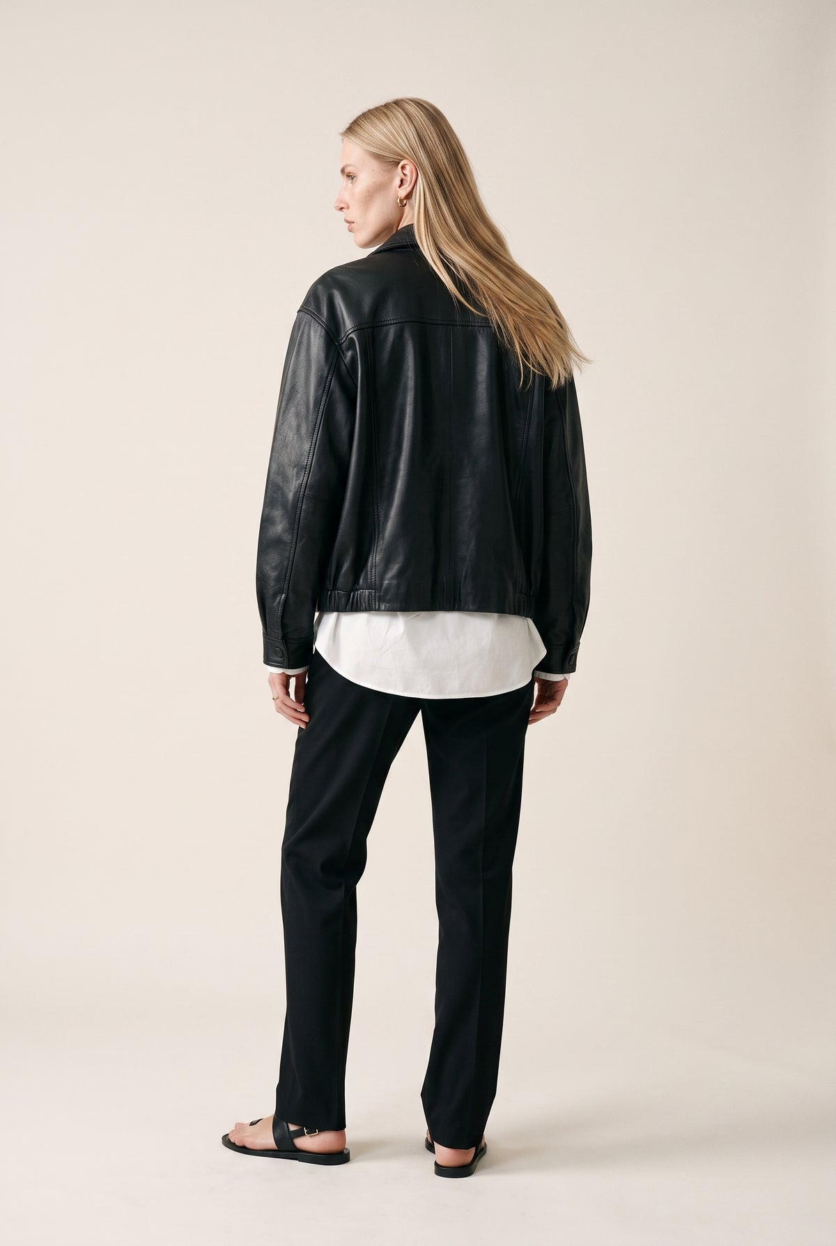 Textured Bomber Jacket