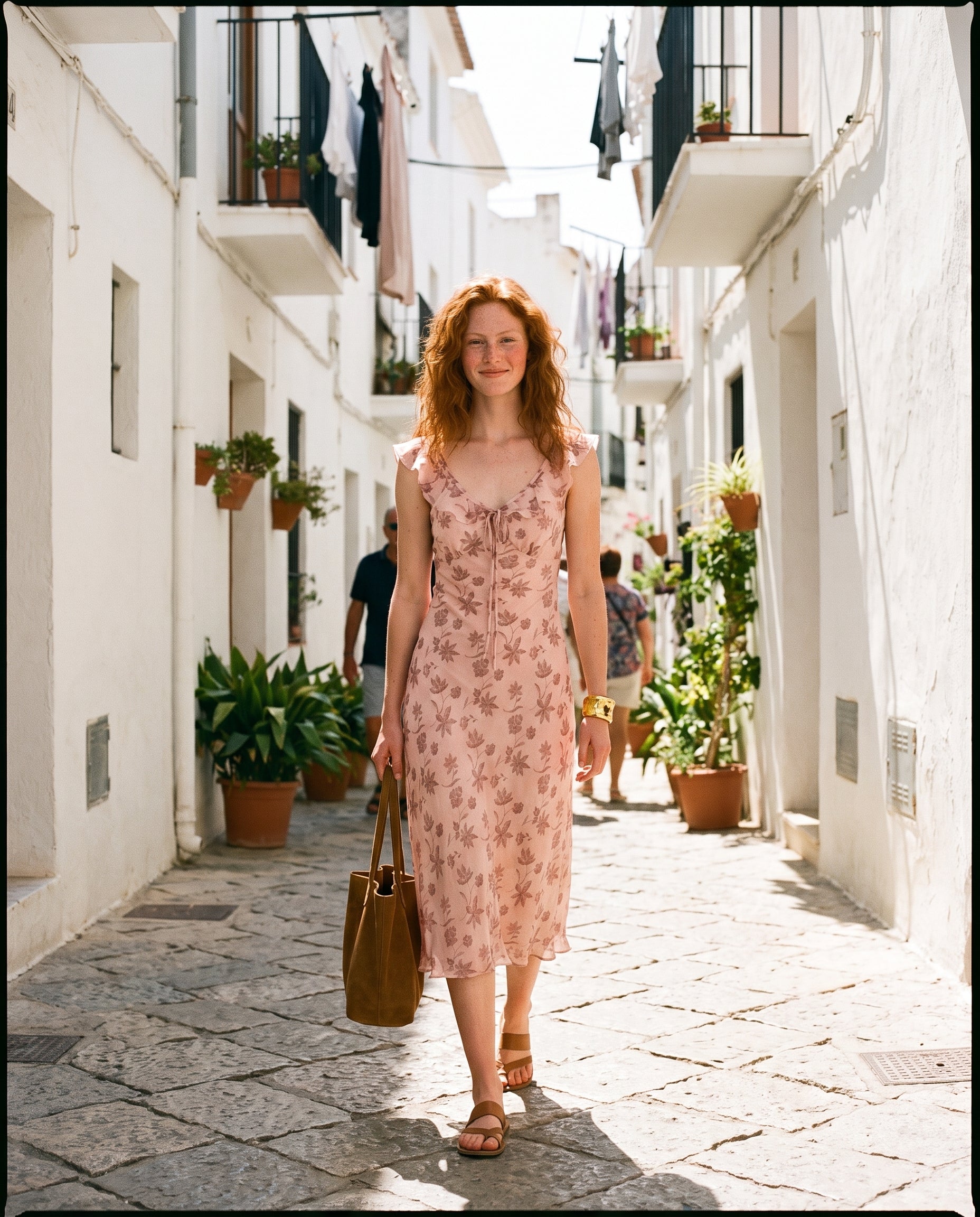 Floral Mesh Maxi Dress