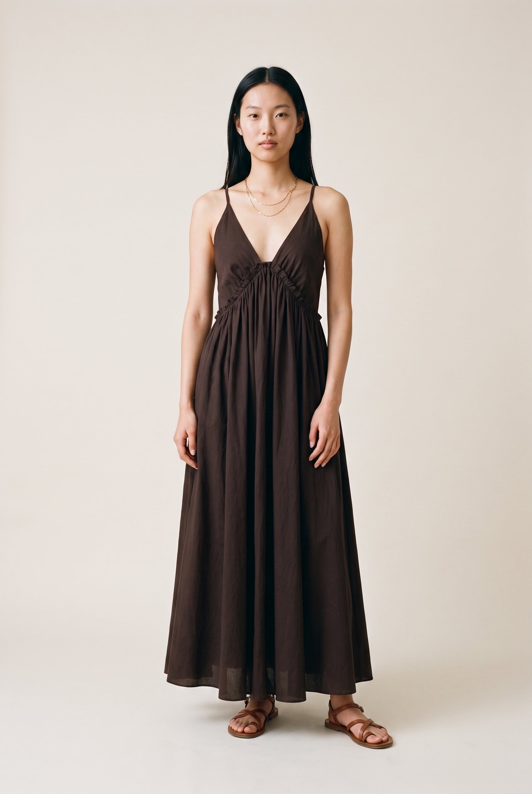 Black Halter Maxi Dress Black