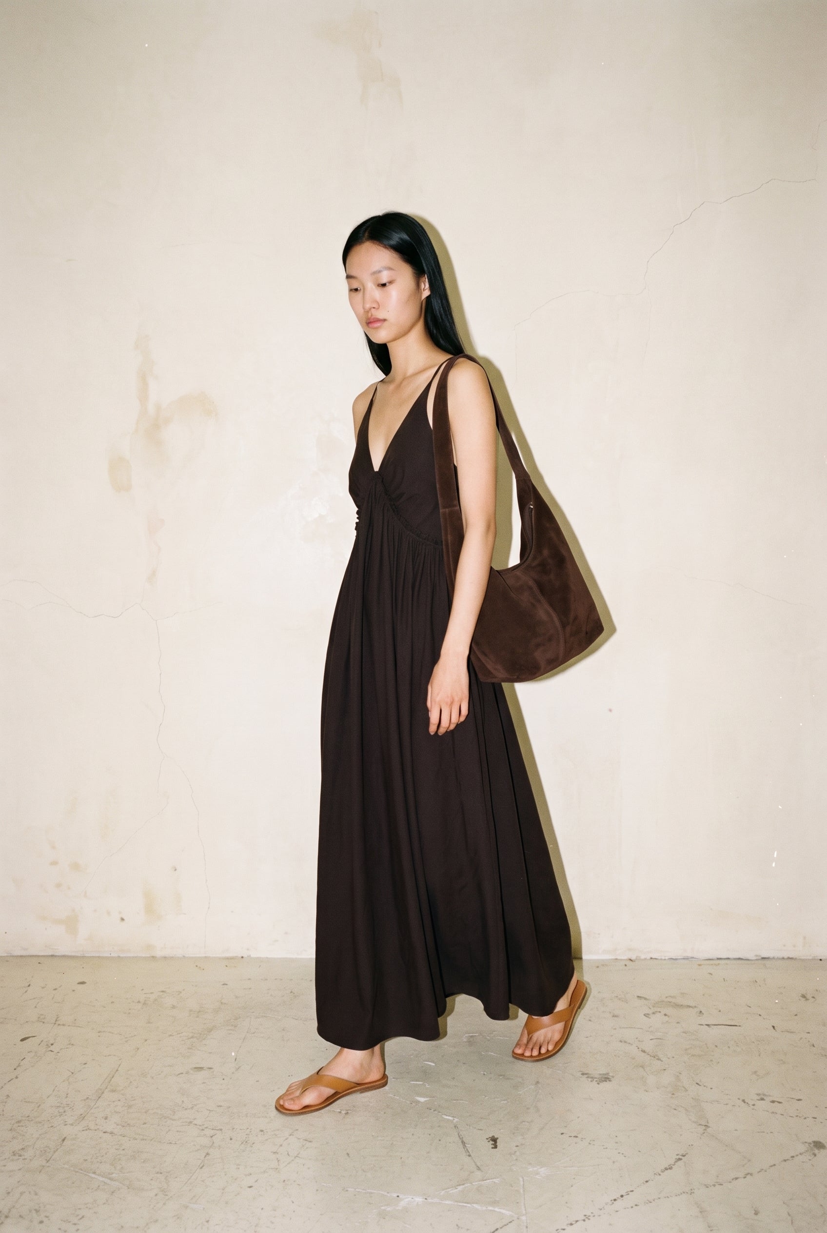 Black Halter Maxi Dress Black