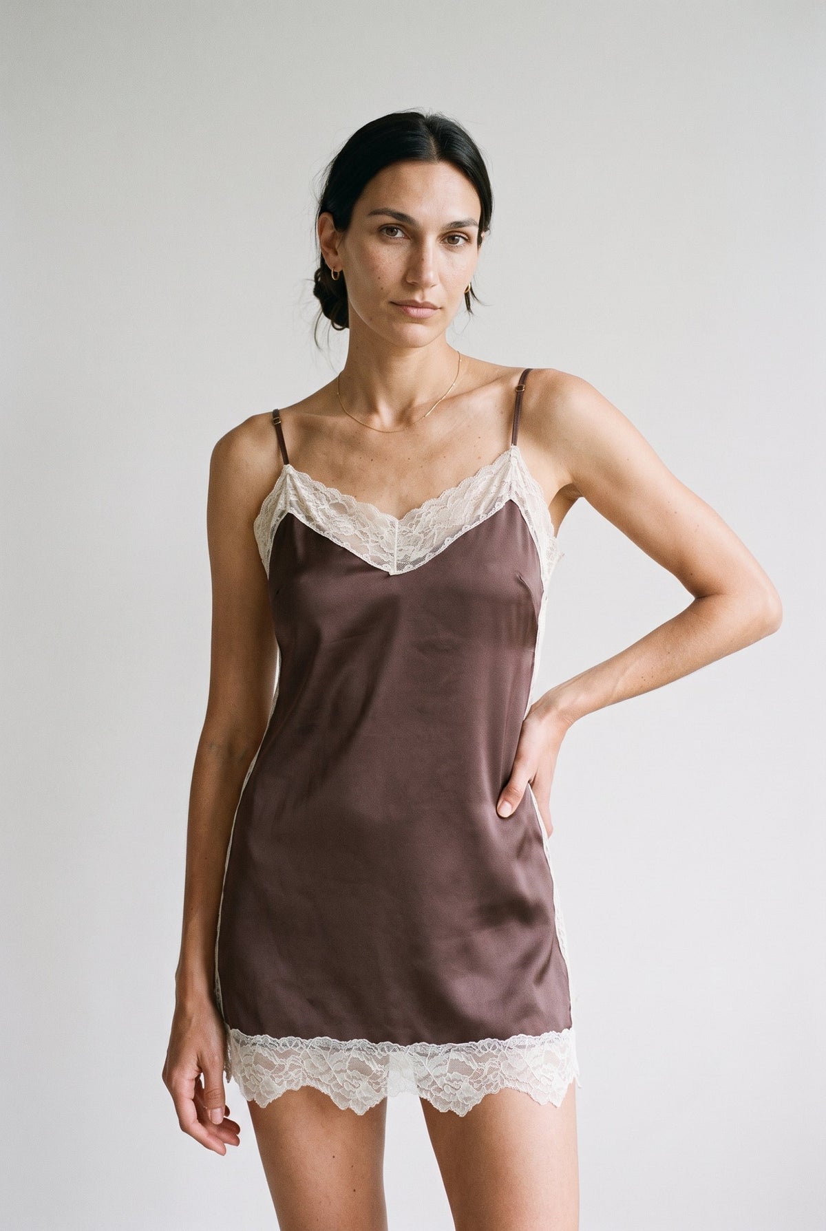 Satin Cami Mini Dress COCA