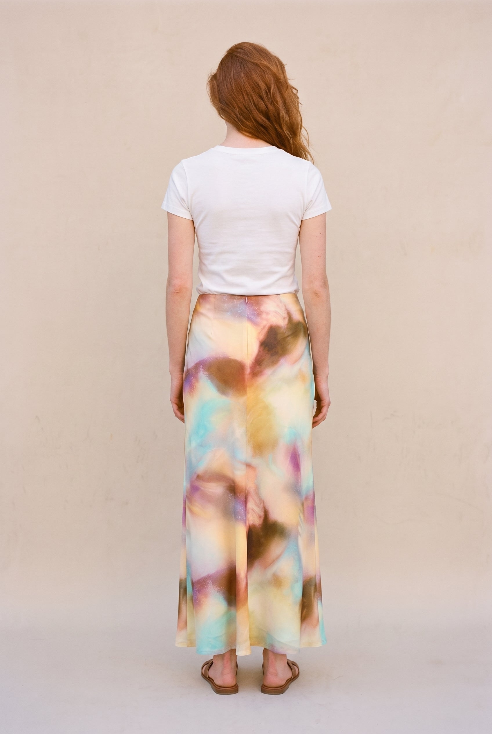 Maxi Mesh Skirt Multi