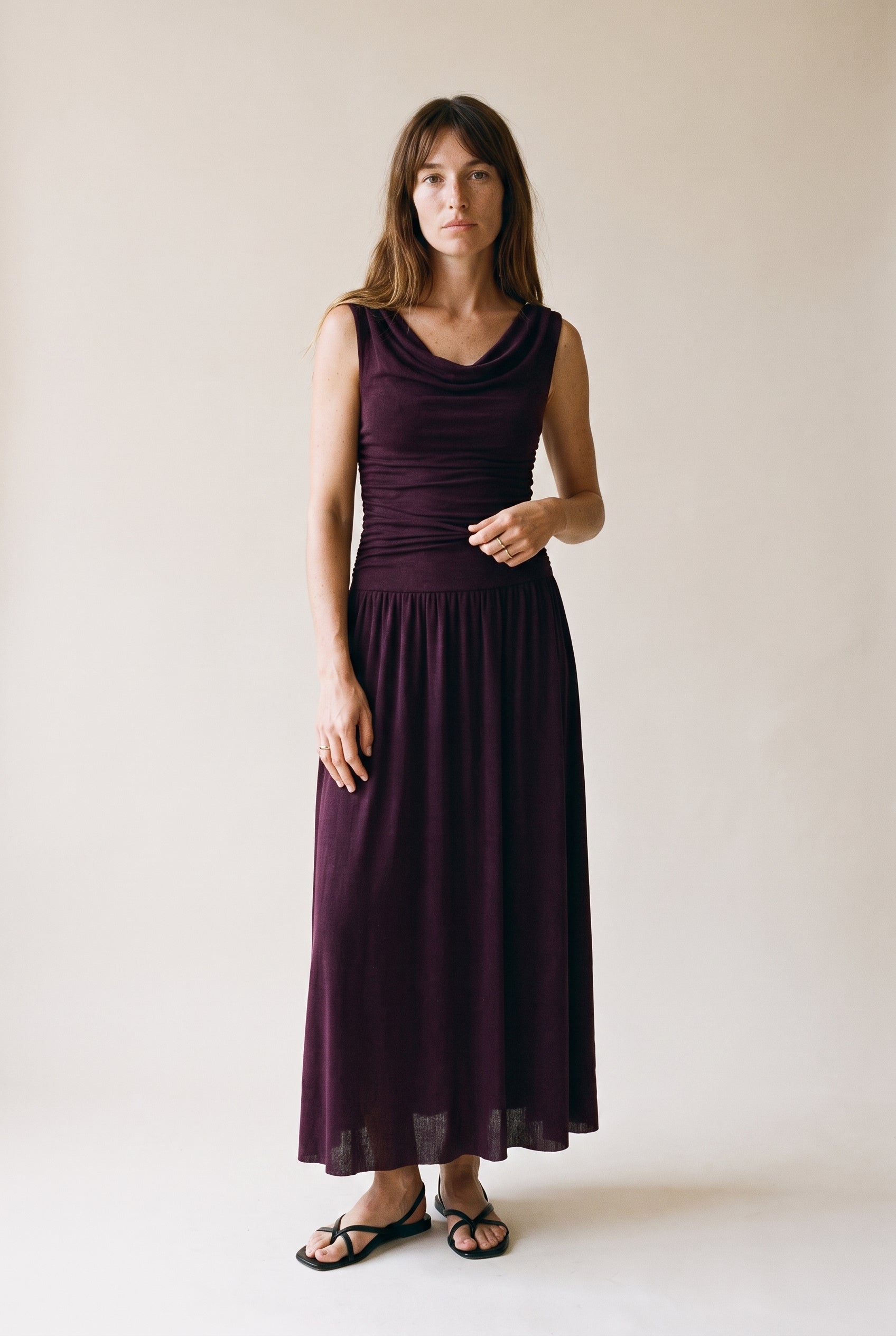 The Annabelle Dress Plum