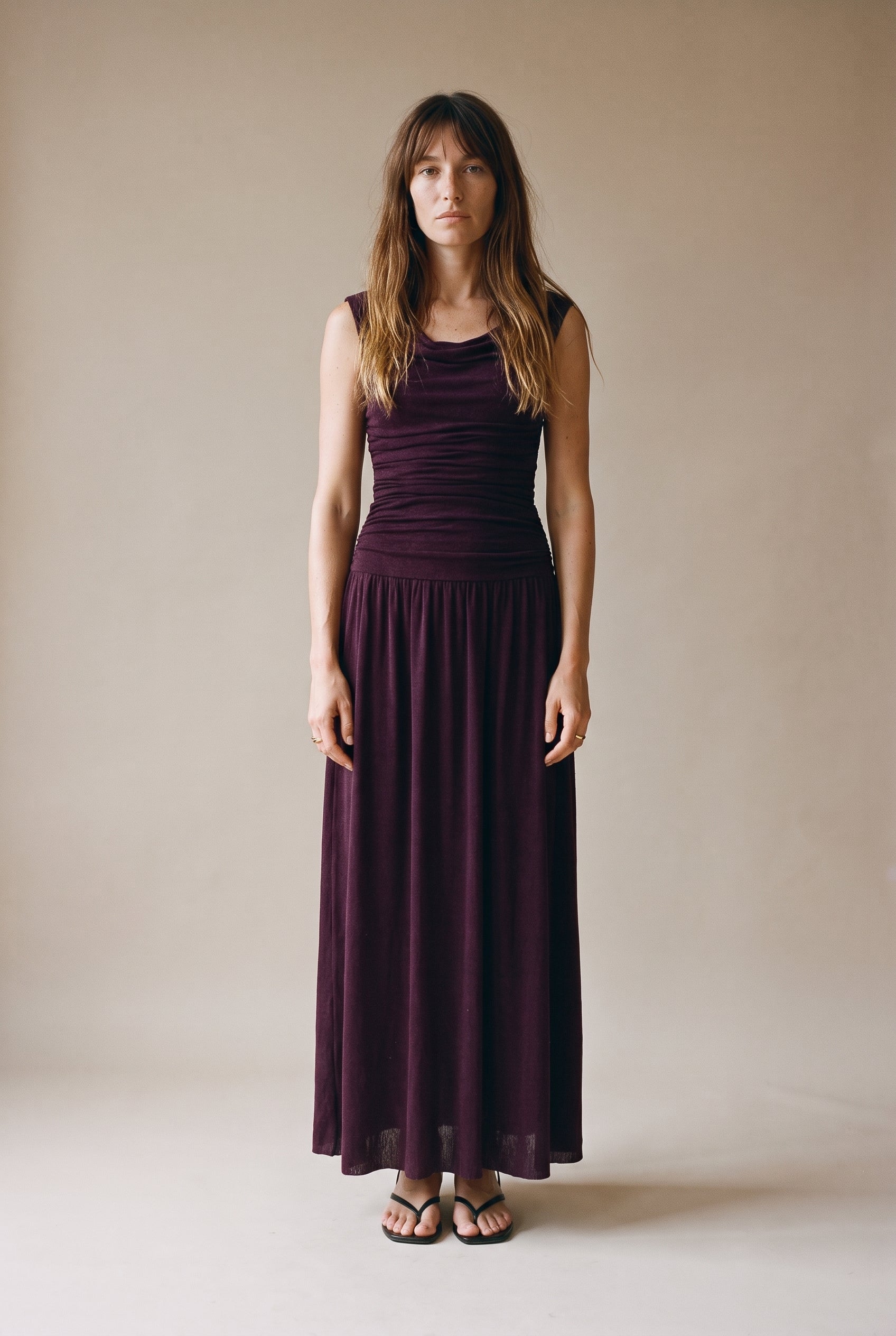 The Annabelle Dress Plum