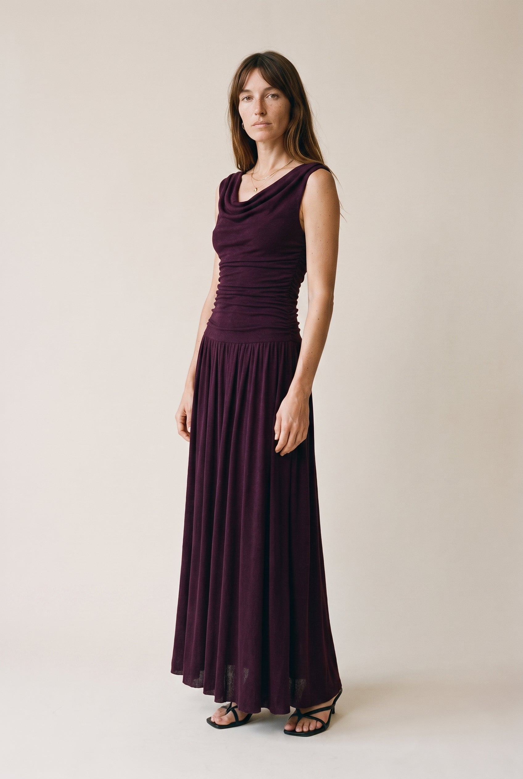 The Annabelle Dress Plum