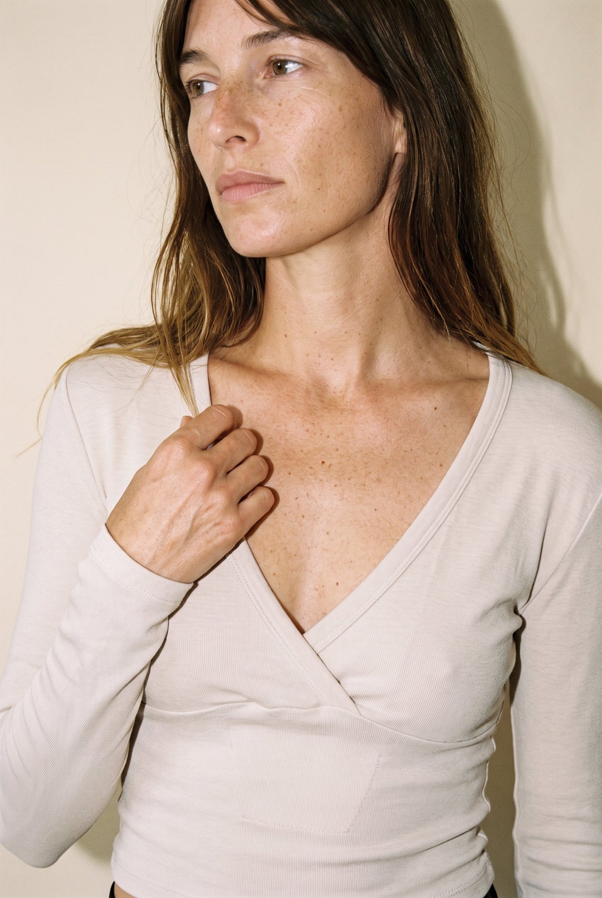 Manon Cropped Long Sleeve Top ALTAR