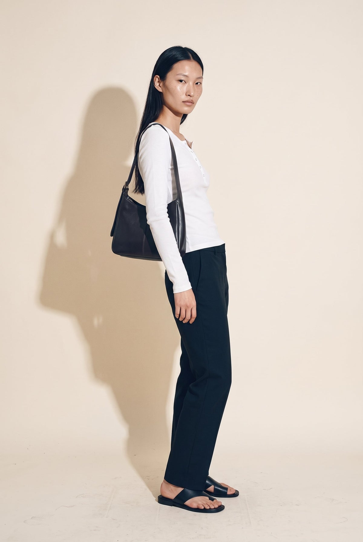 Lennon Cropped Long Sleeve Tee ALTAR