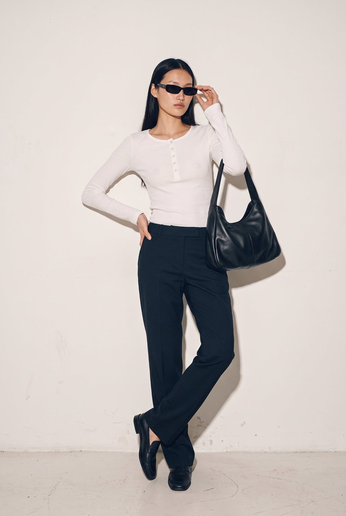 Lennon Cropped Long Sleeve Tee ALTAR