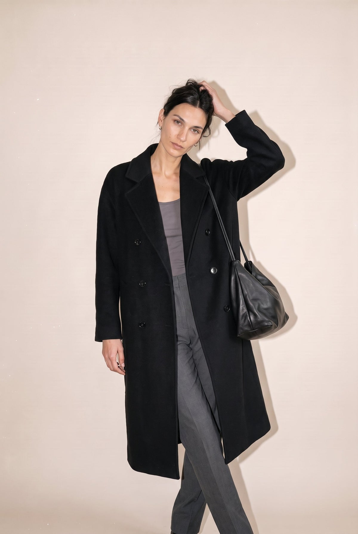 Premium 100% Wool Plush Handmade Tailored Coat ALTAR