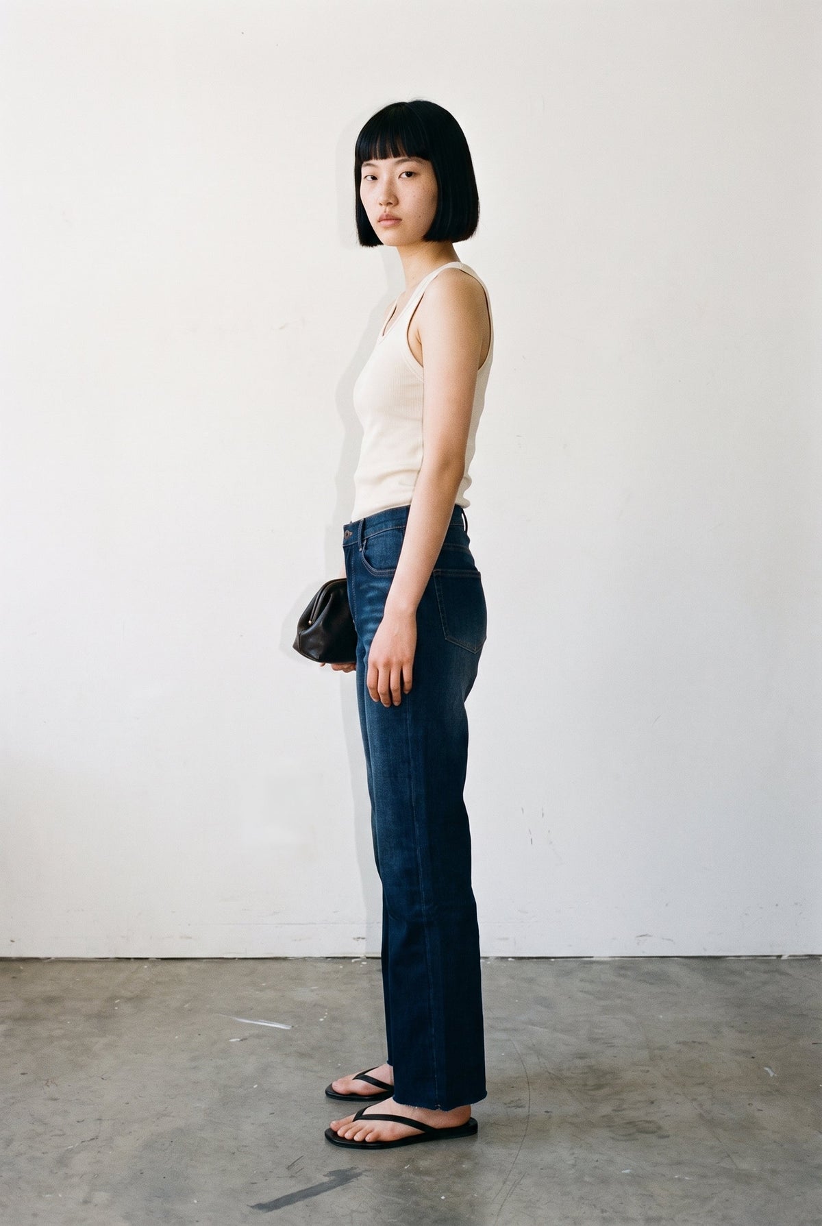 Liora  High-Rise Dad Denim ALTAR