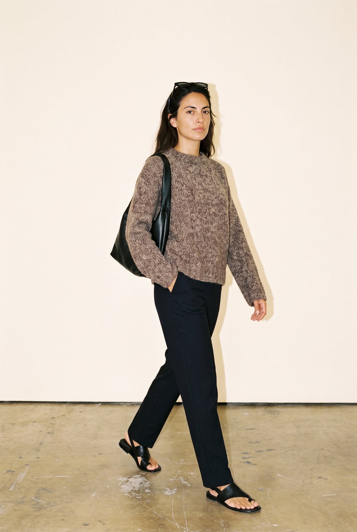 Premium Alpaca Wool Blend Sweater Slow High