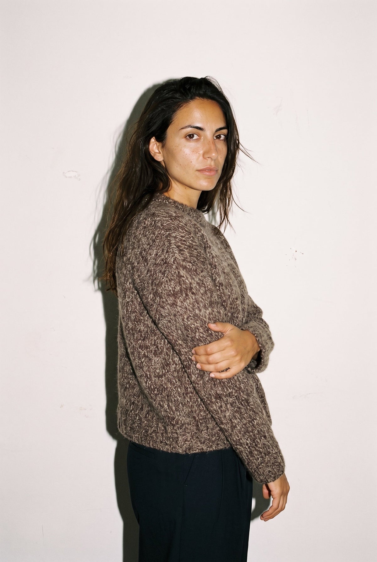 Premium Alpaca Wool Blend Sweater Slow High
