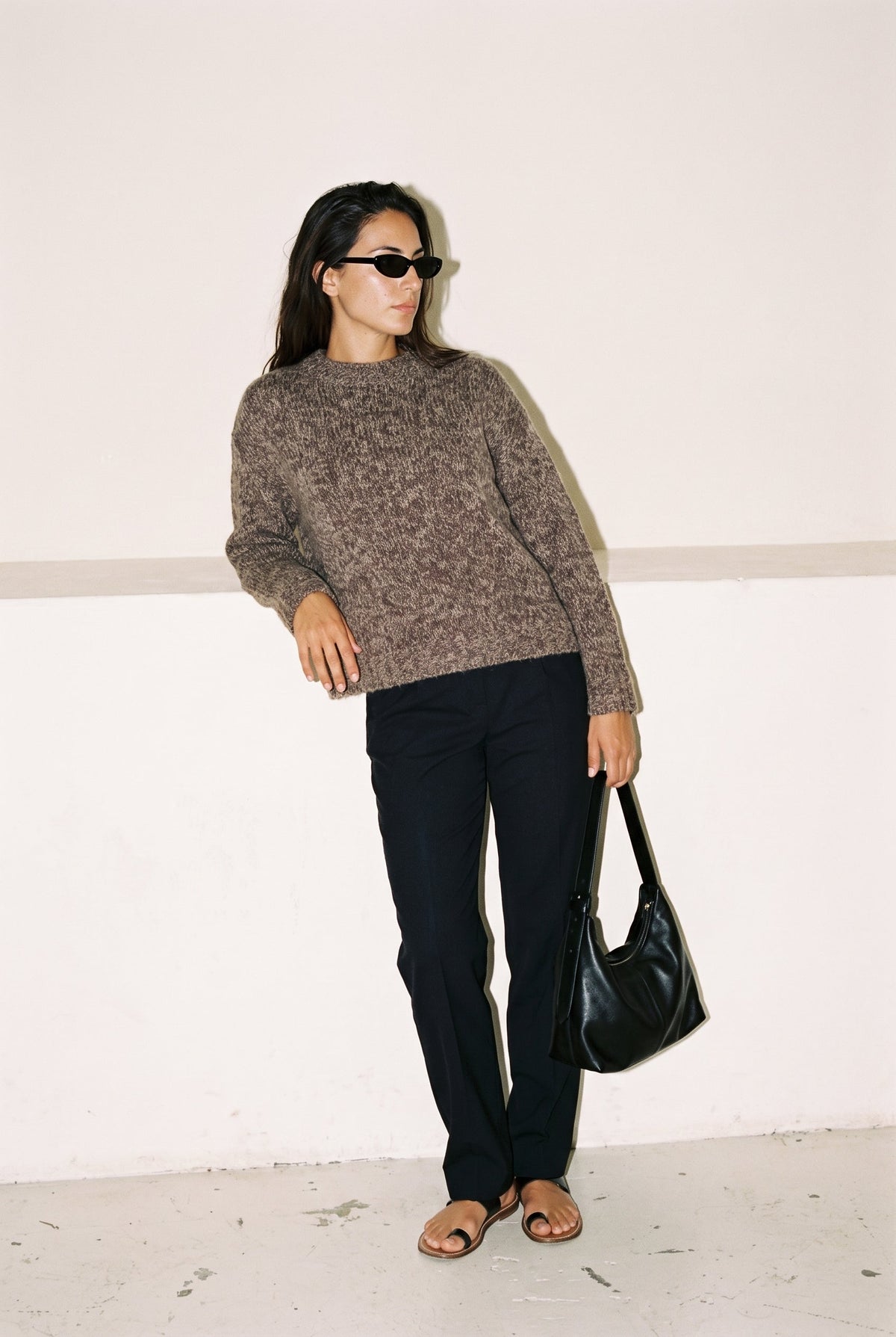 Premium Alpaca Wool Blend Sweater Slow High