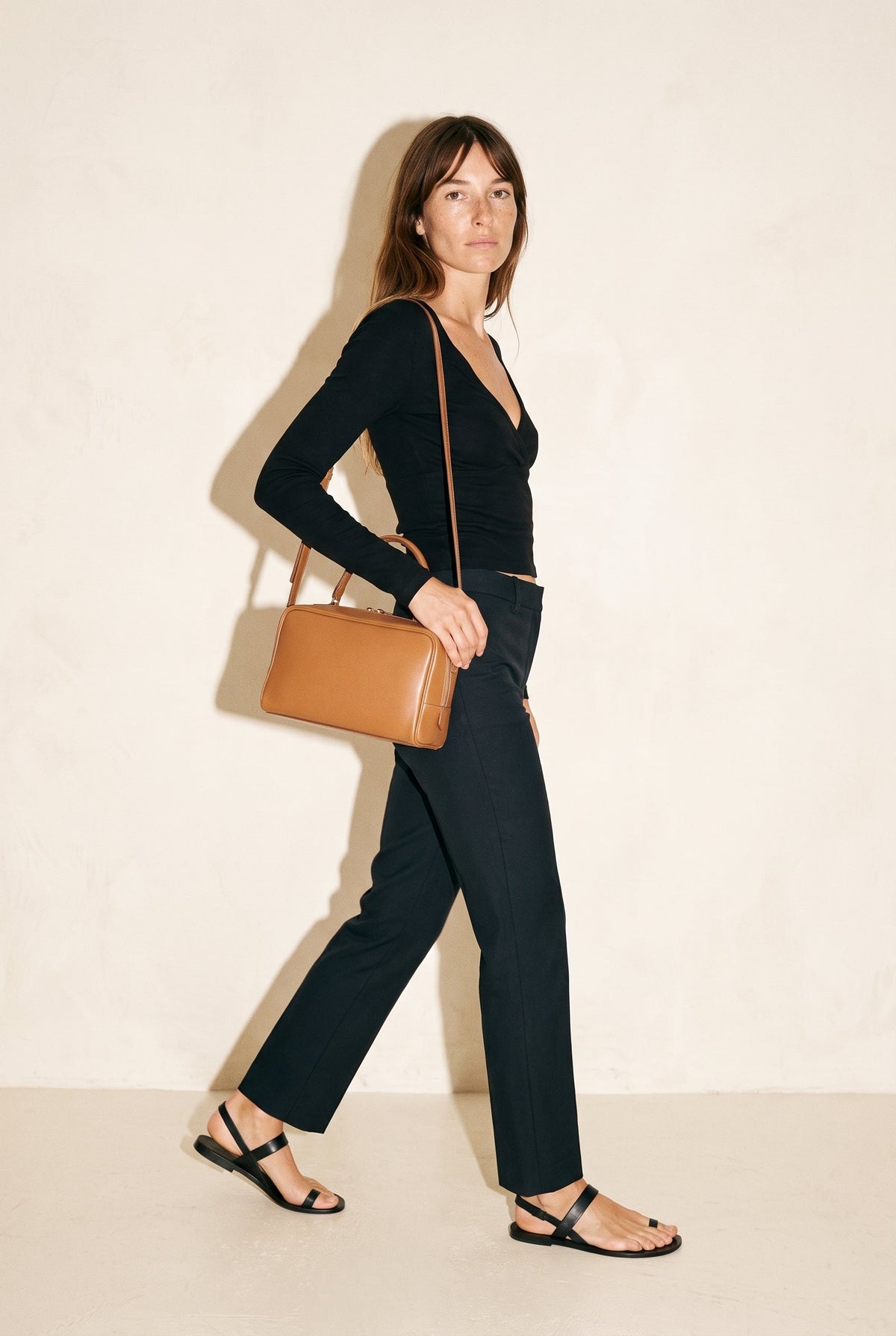 Manon Cropped Long Sleeve Top Slow High