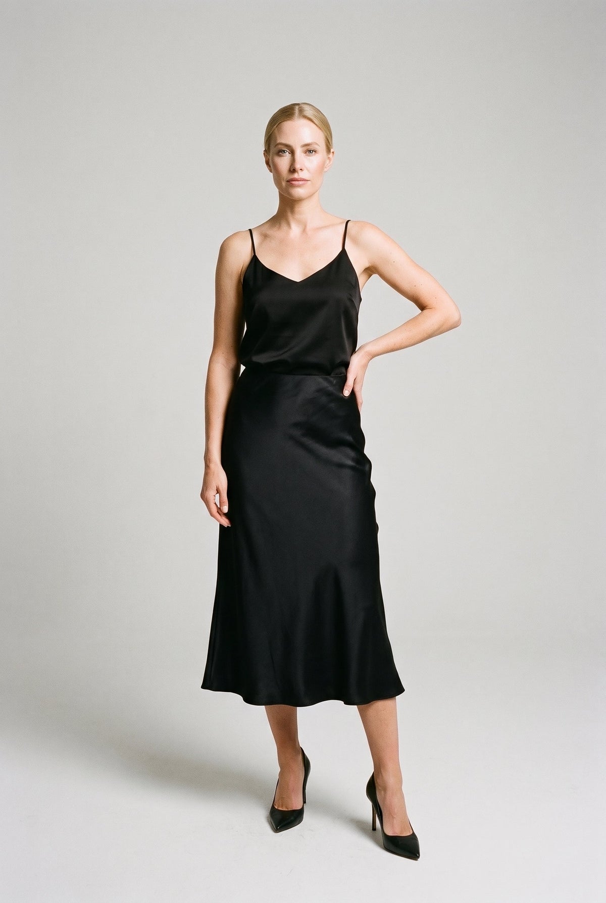 Mila Satin Tank 12 Rue Collette