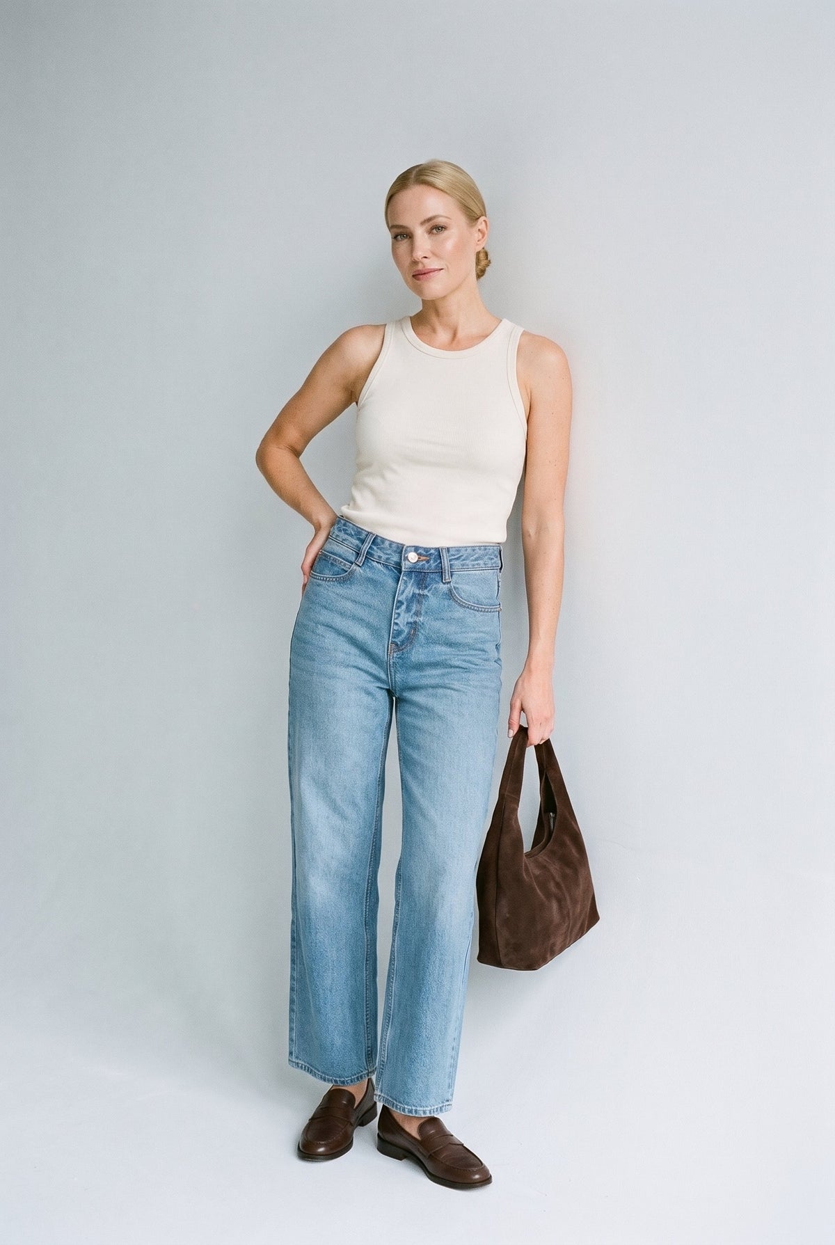 Belen Wide Leg Slow High