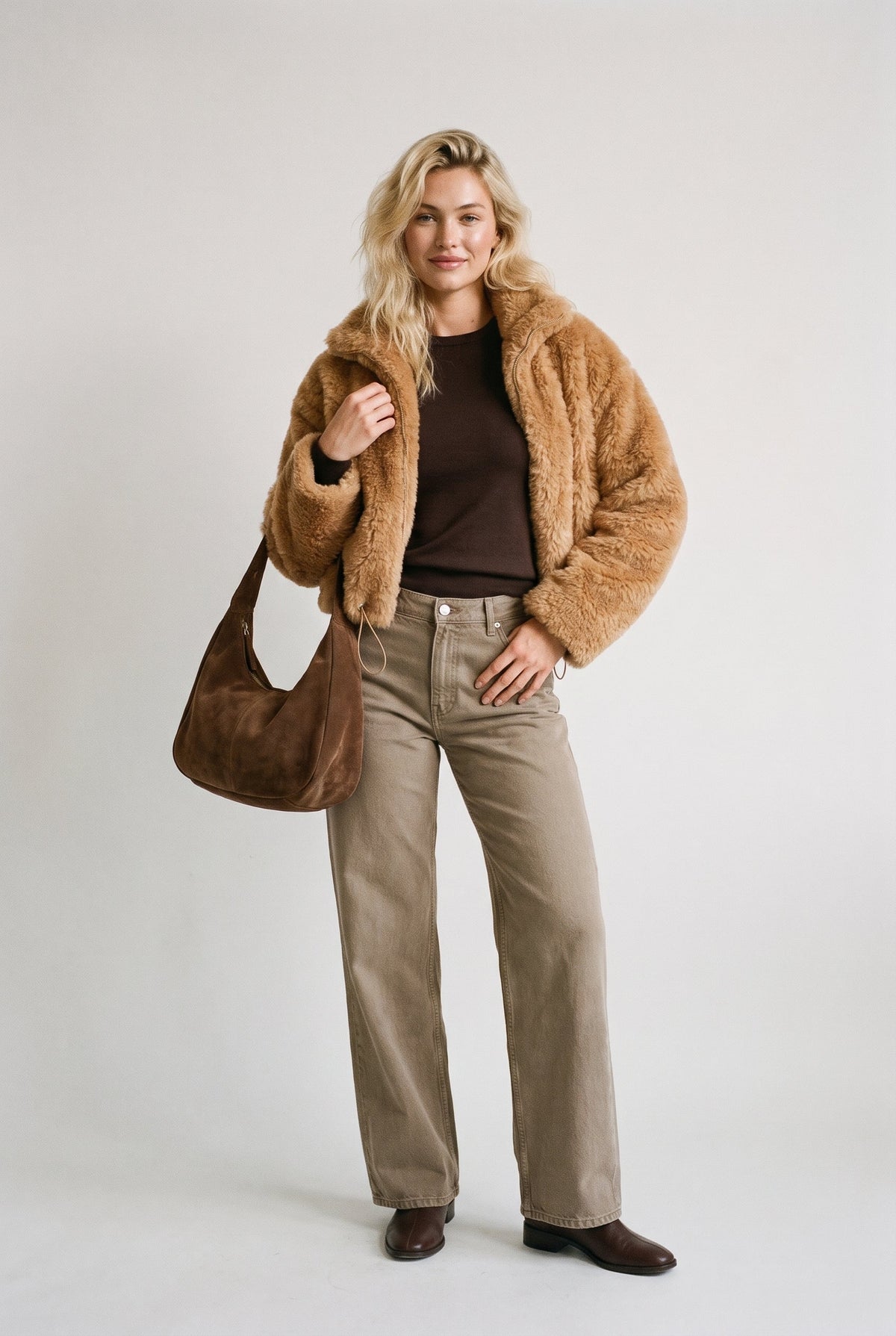 Sylvie Plush Teddy Jacket 29 28