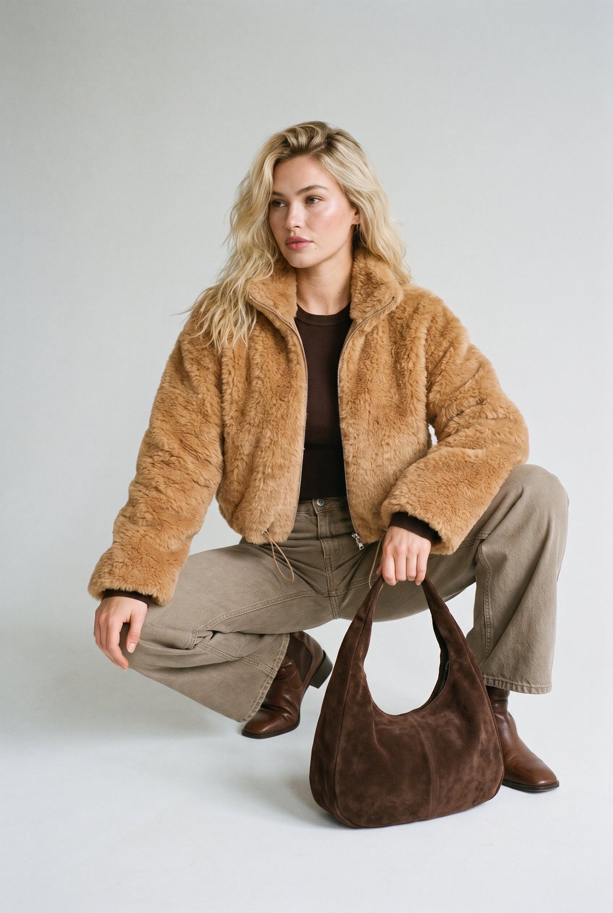 Sylvie Plush Teddy Jacket 29 28