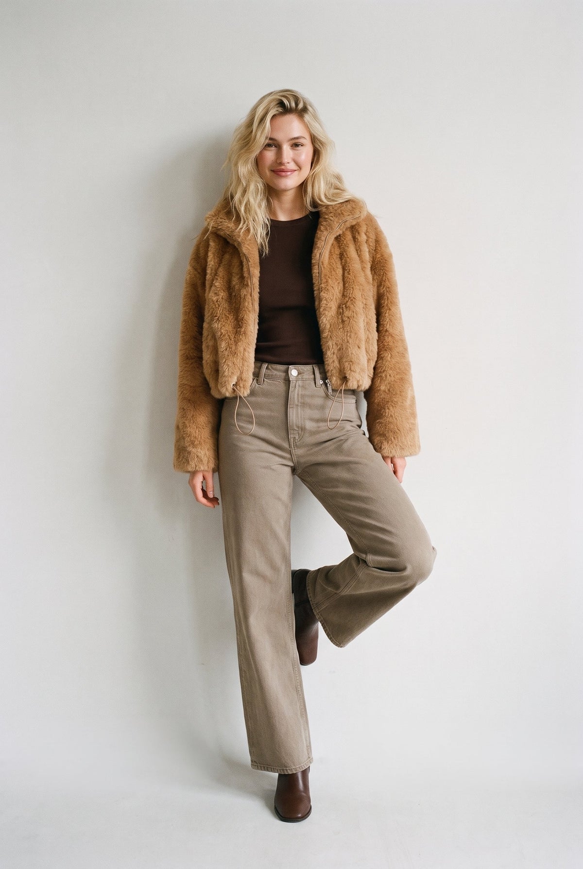 Sylvie Plush Teddy Jacket 29 28