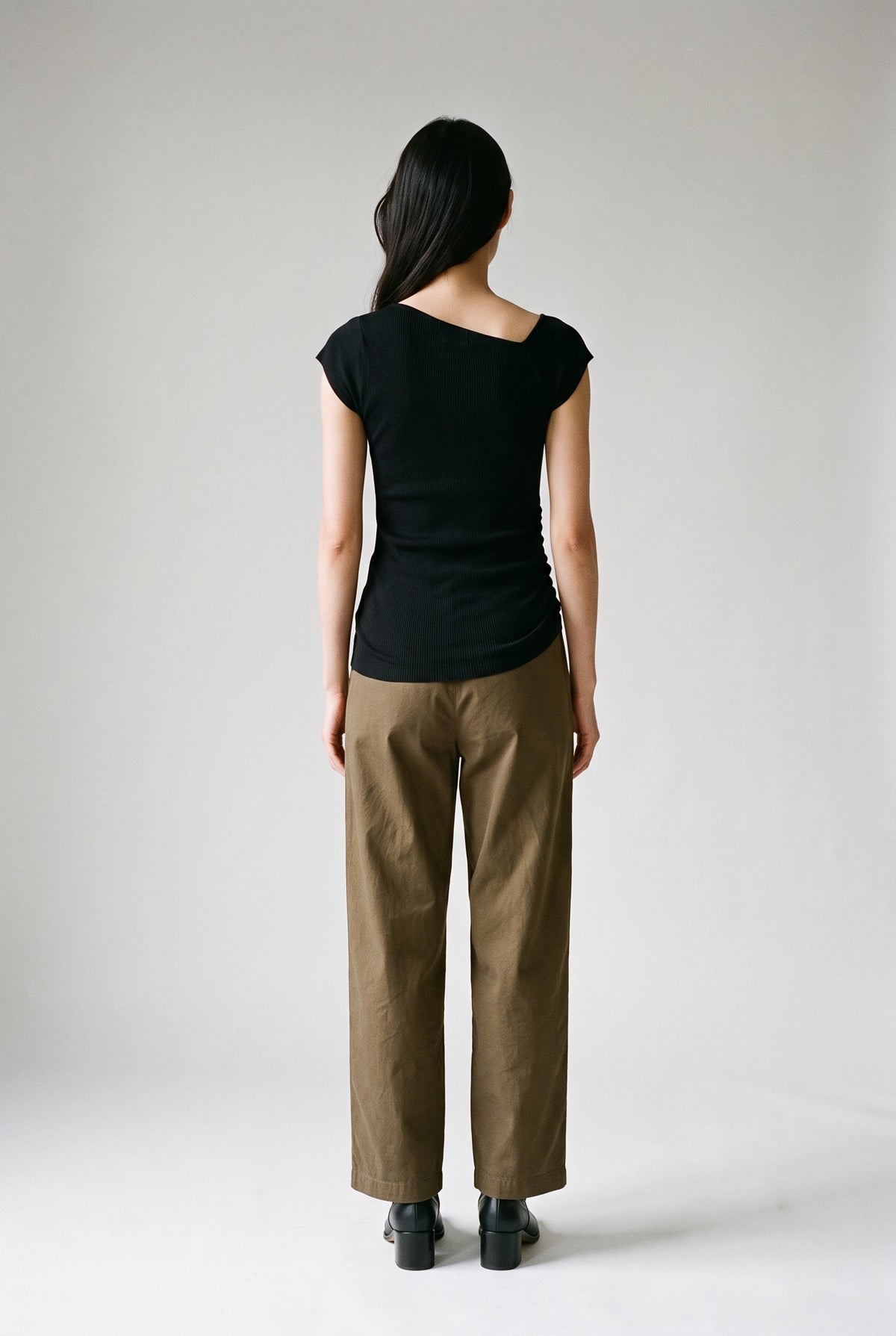 Colette Ribbed Knit Top COCA