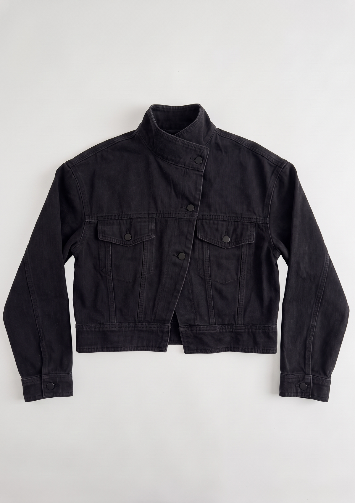 Asymmetrical Denim Jacket COCA