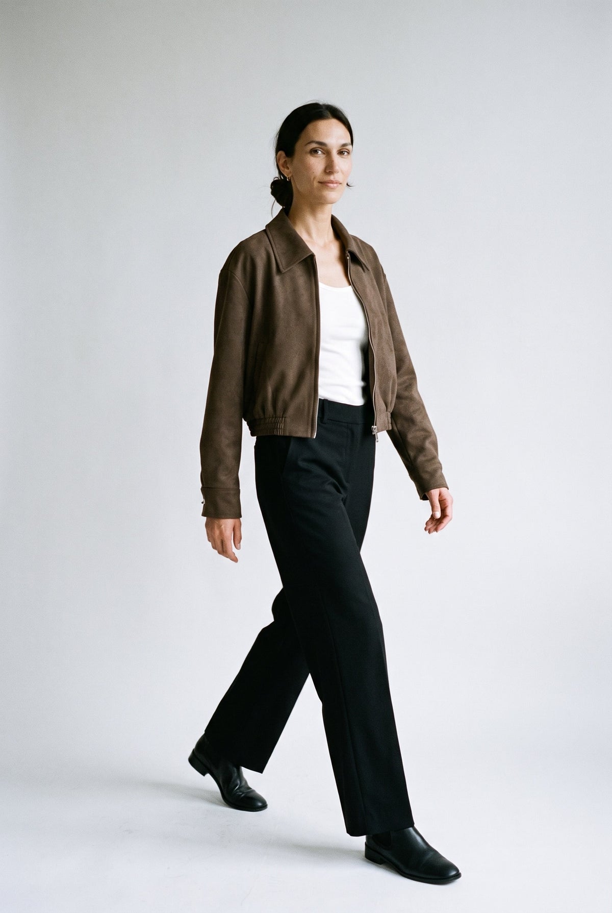 Vegan Nubuck Bomber COCA