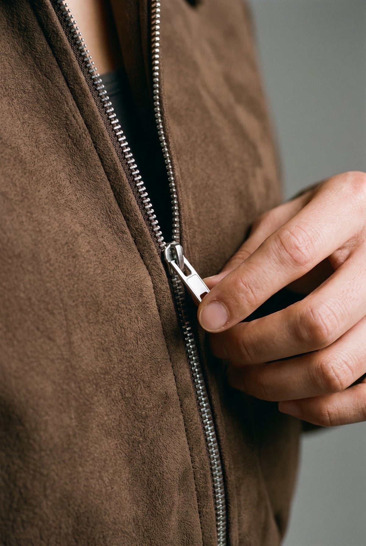 Vegan Nubuck Bomber COCA