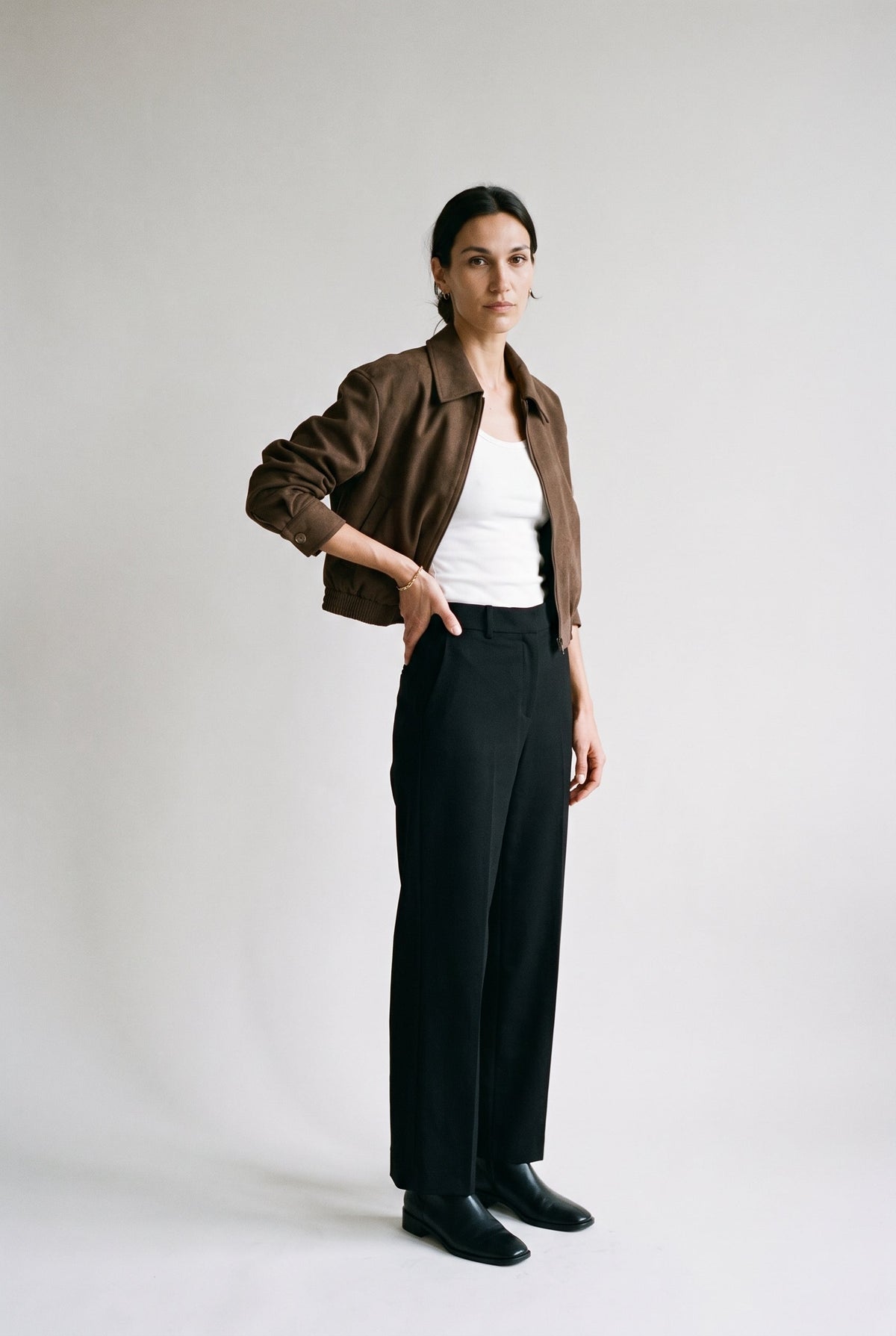 Vegan Nubuck Bomber COCA