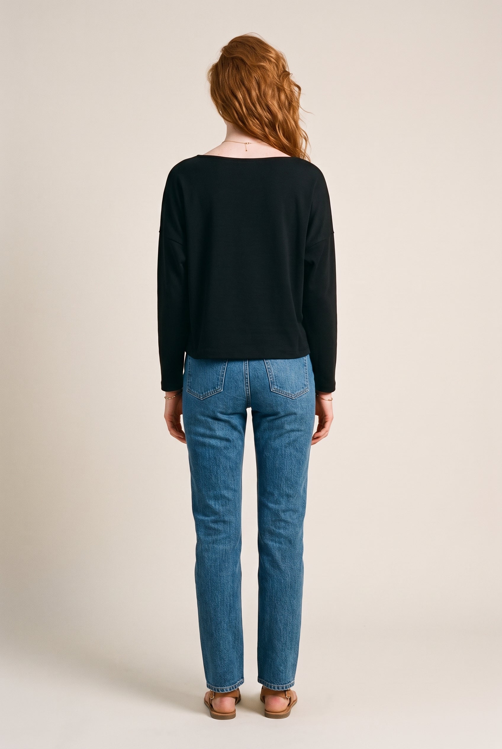 Oversized Lounge Scuba Top