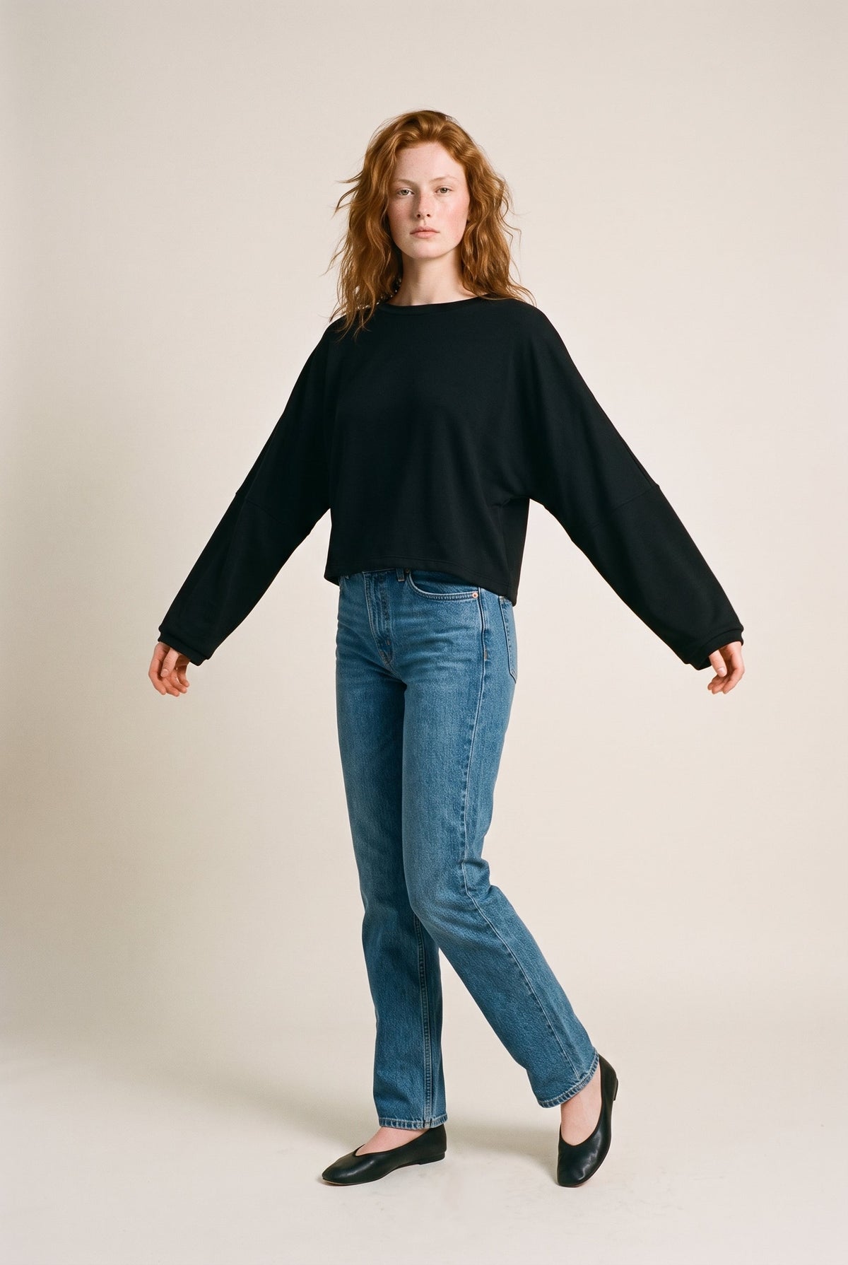 Oversized Lounge Scuba Top Charlotte Avery