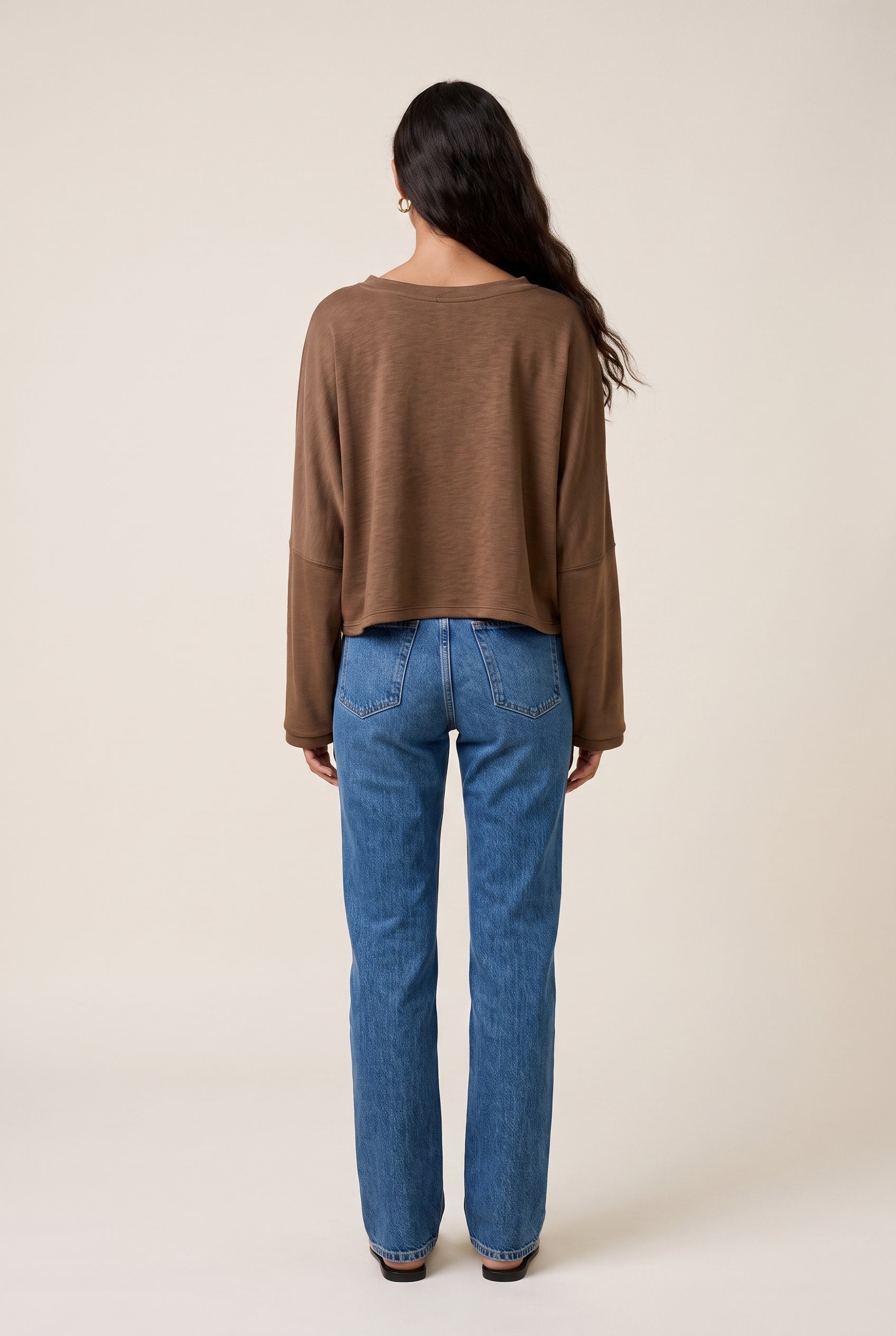 Oversized Lounge Scuba Top
