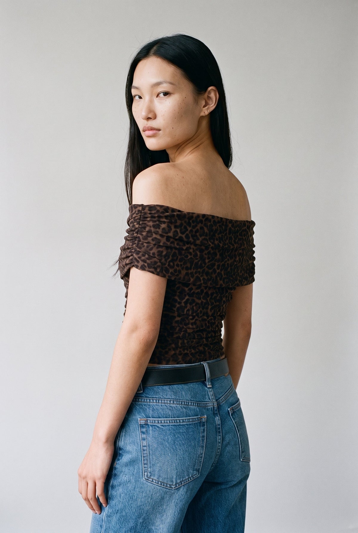 Brown Multi Top THE WORKSHOP
